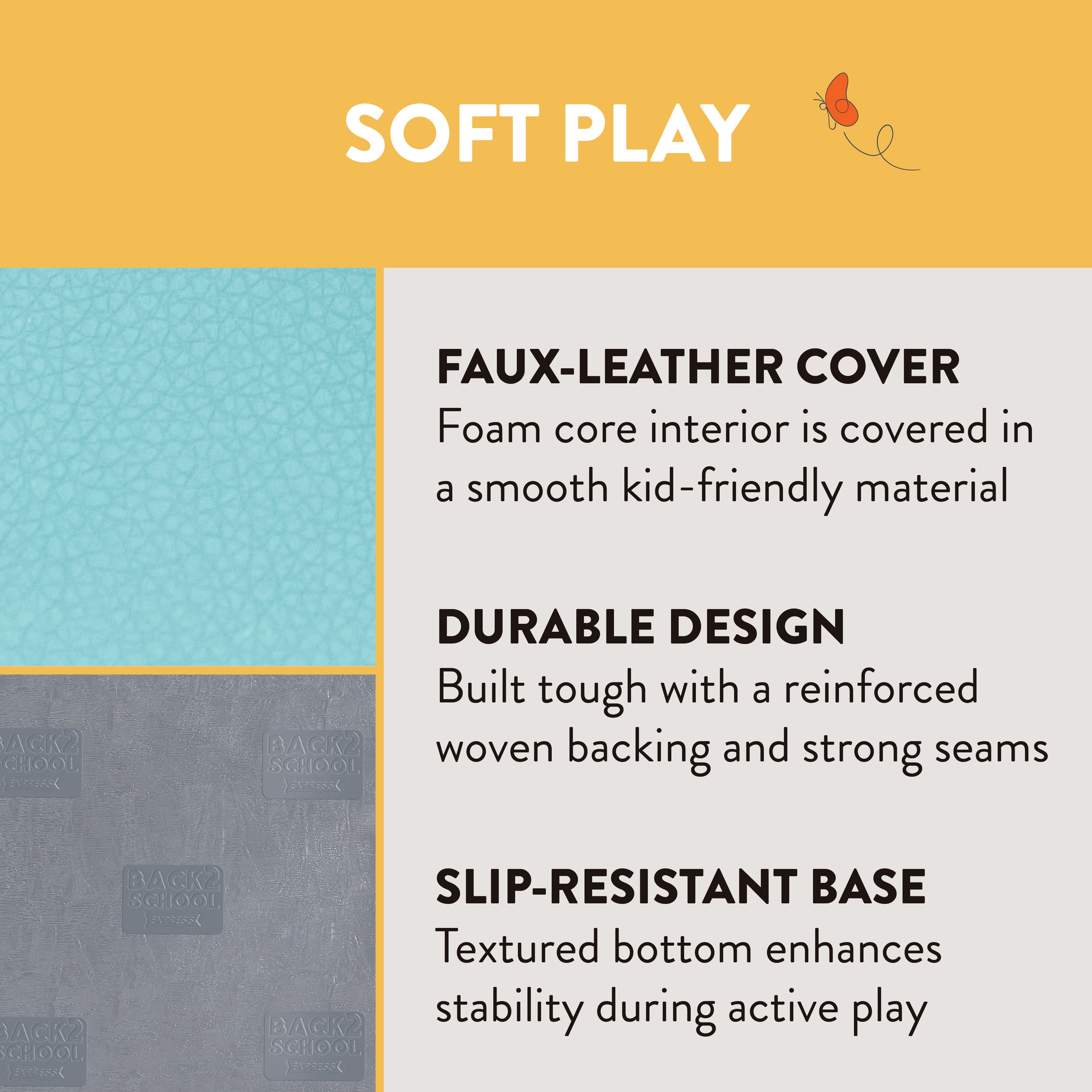 Contoured Portable Baby Changing Pad with Carry Handle