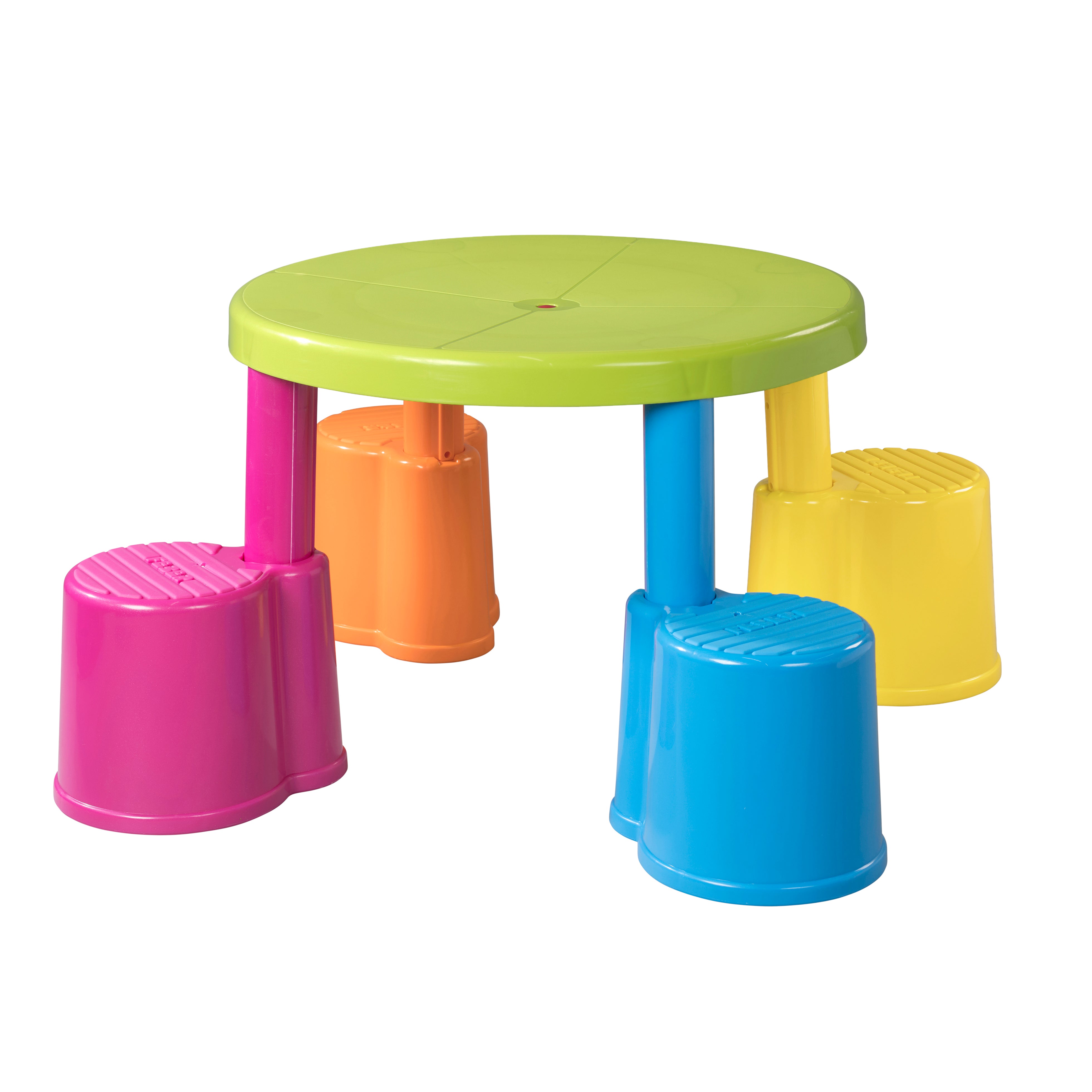 Swivel & Sit Kids Table and Stools Set