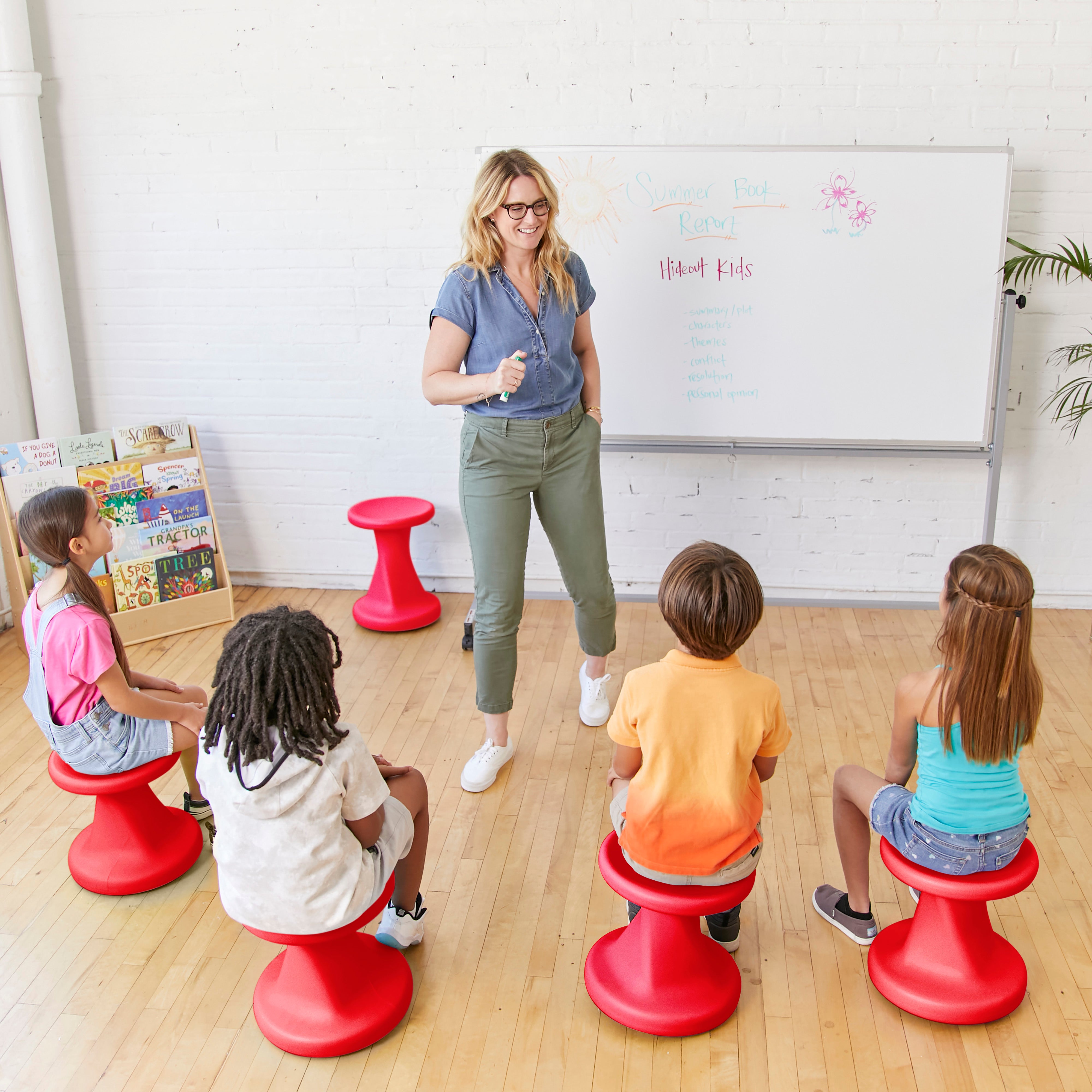 Twist Wobble Stool, 14in Seat Height, Active Seating
