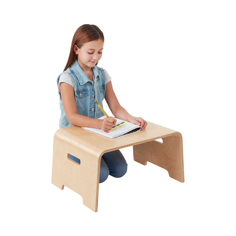 Bentwood Lap Desk, Children's Wood Portable Activity Table