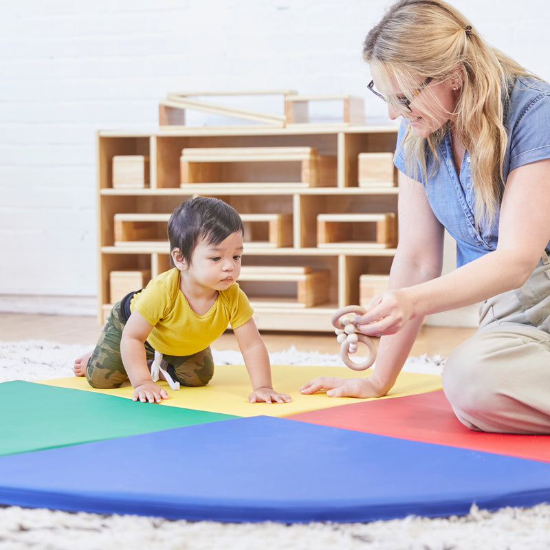 All-Around Activity Mat, Multipurpose Playtime Foam Pad, 4-Piece