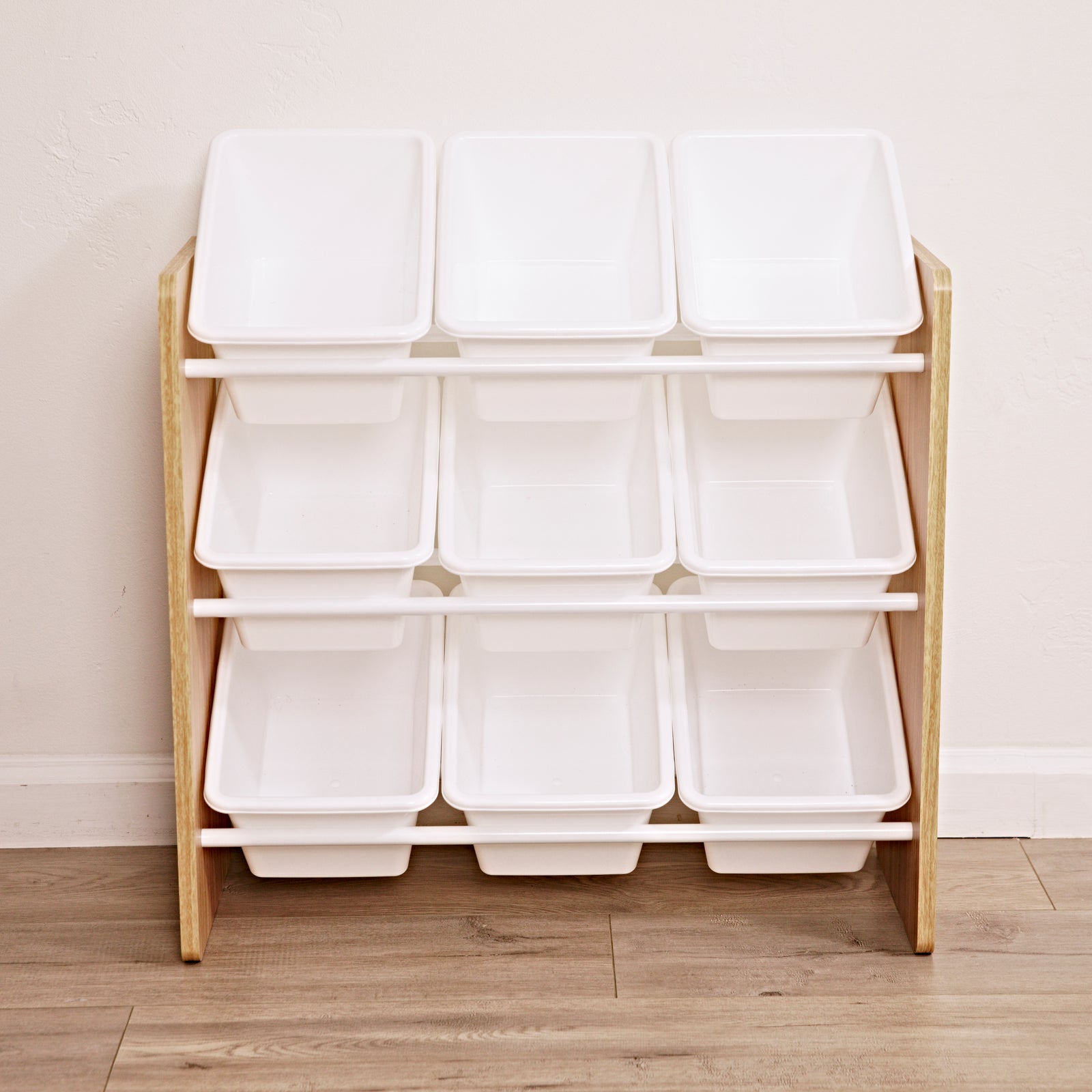 3Tier Organizer with 9 Bins, Toy Storage