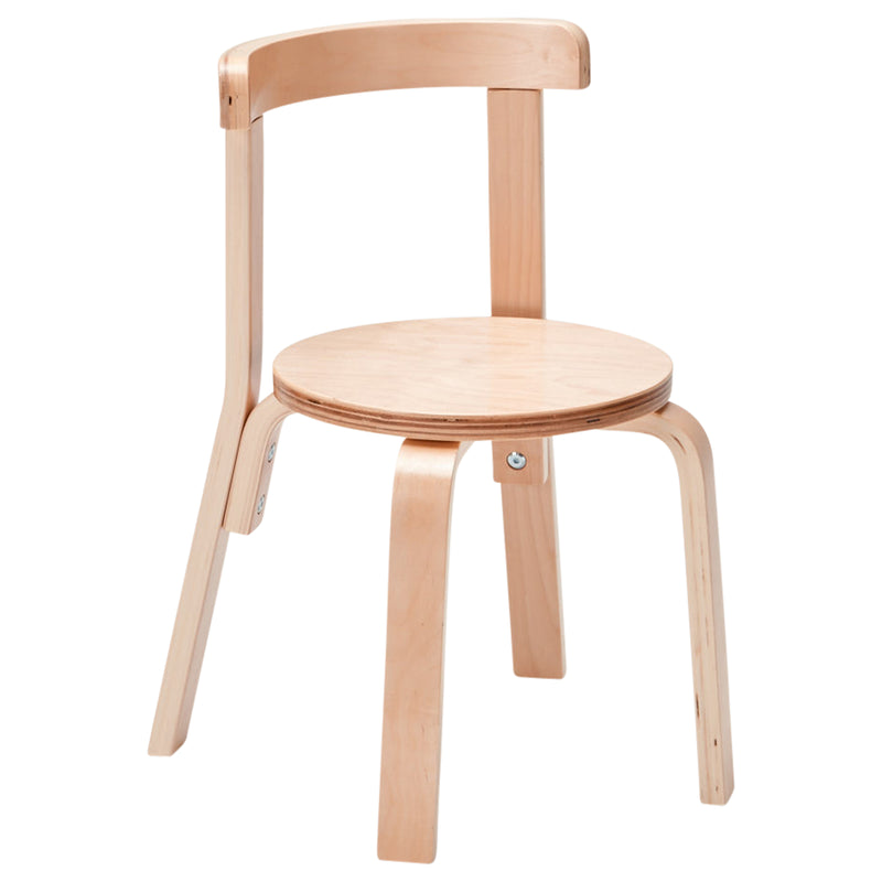 Bentwood Table and Curved Back Chair Set, 5-Piece