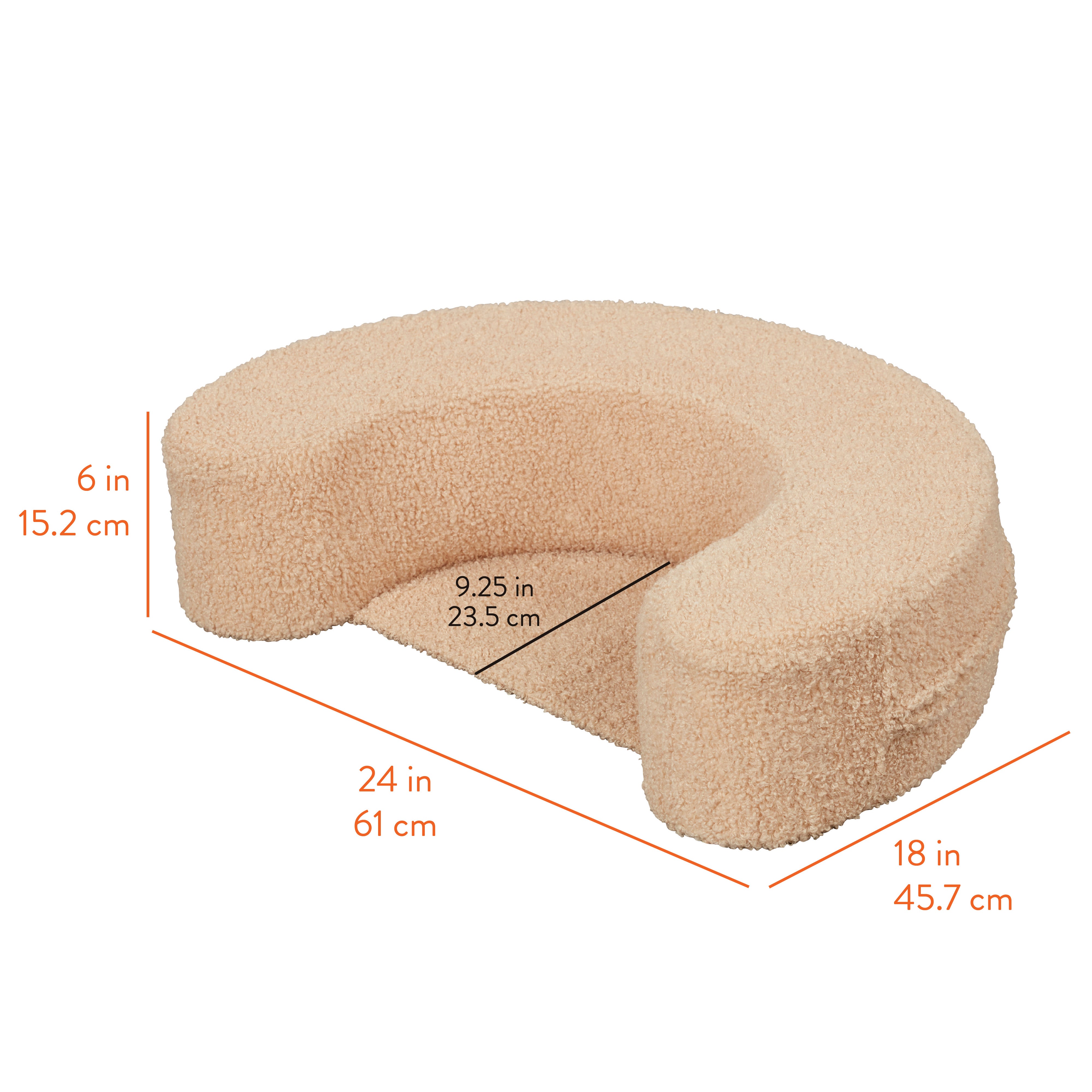 Sit 'n' Support Ring-Shaped Floor Cushion