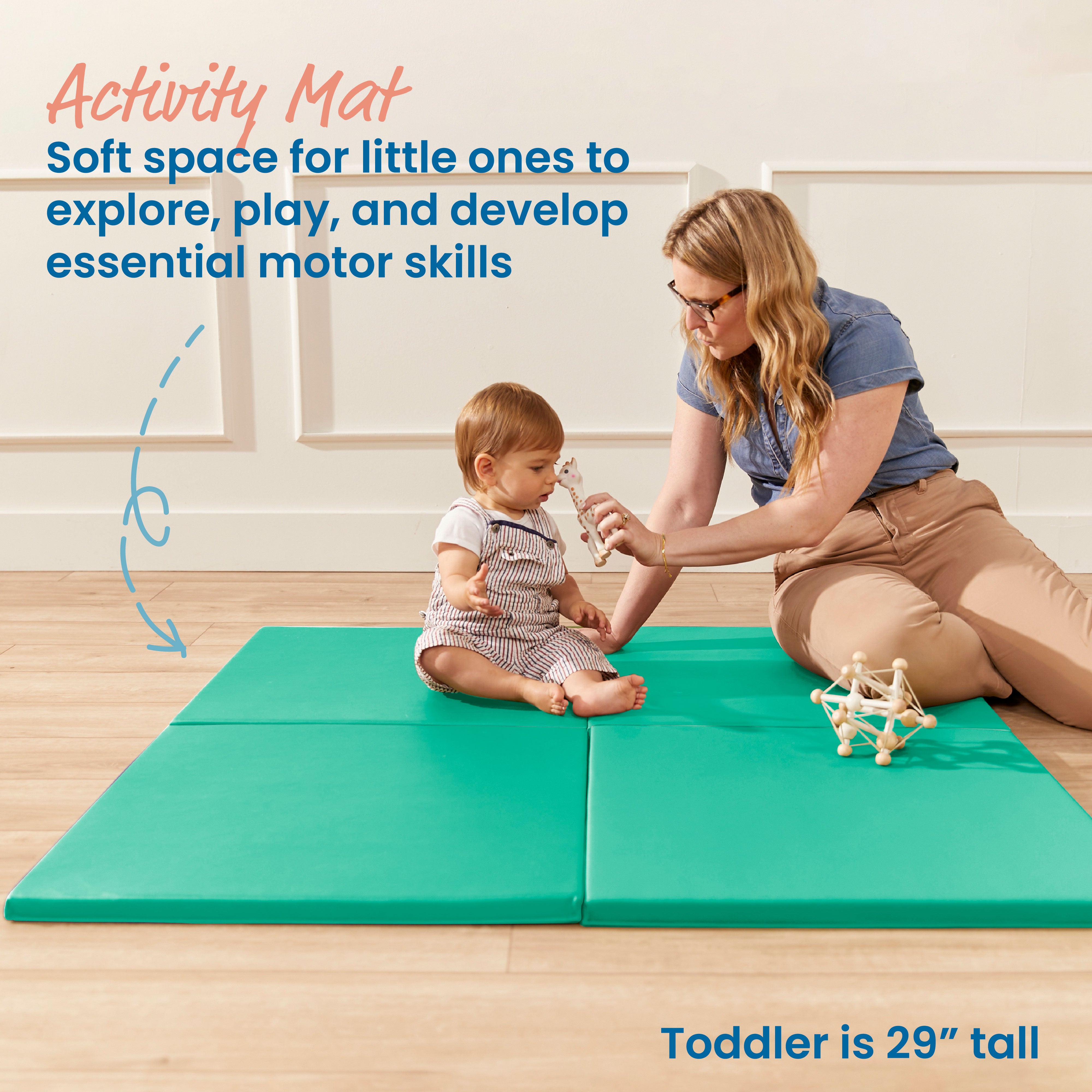 Play Patch Activity Mat Squares, 4-Pack