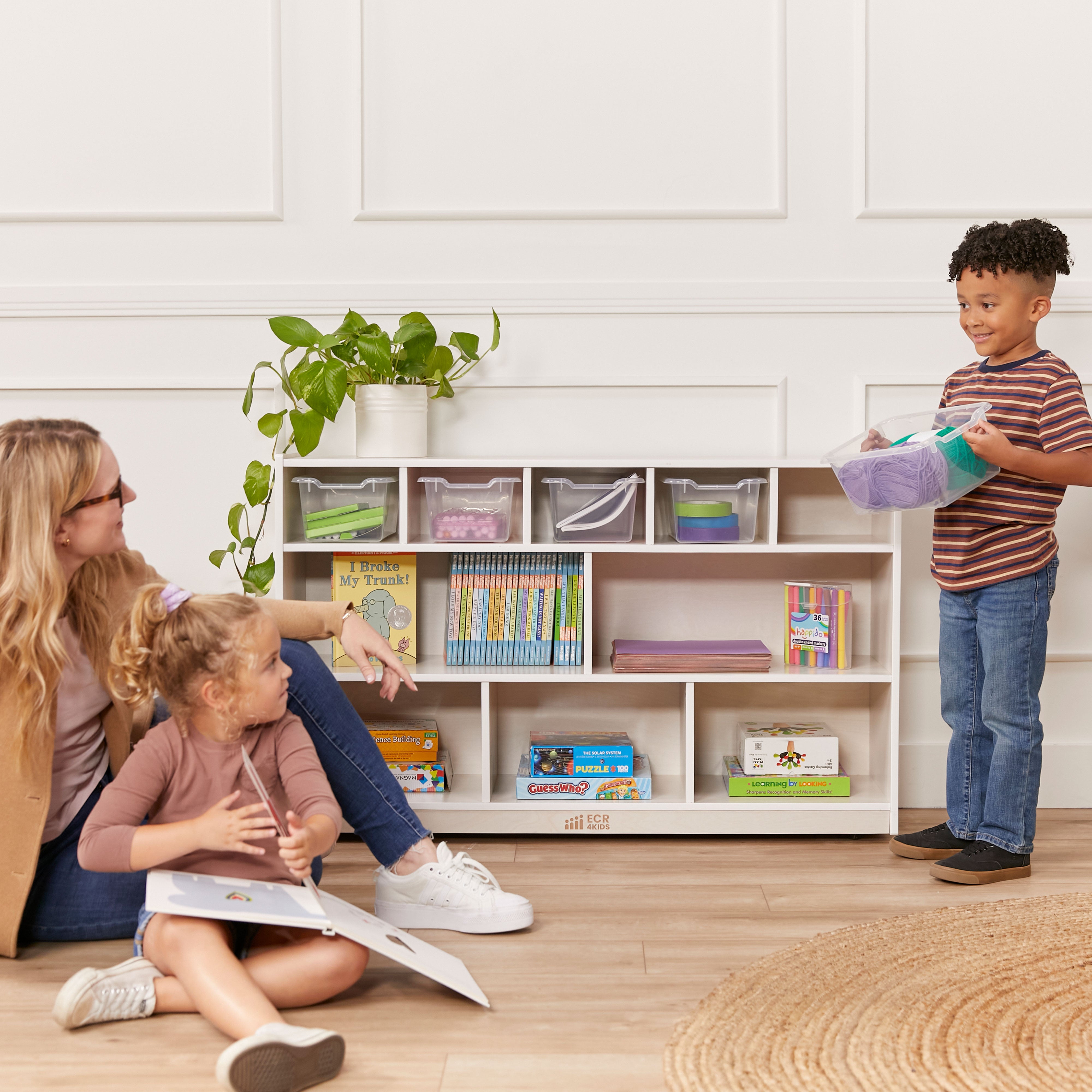 5+5 Mobile Storage and Tray Cabinet