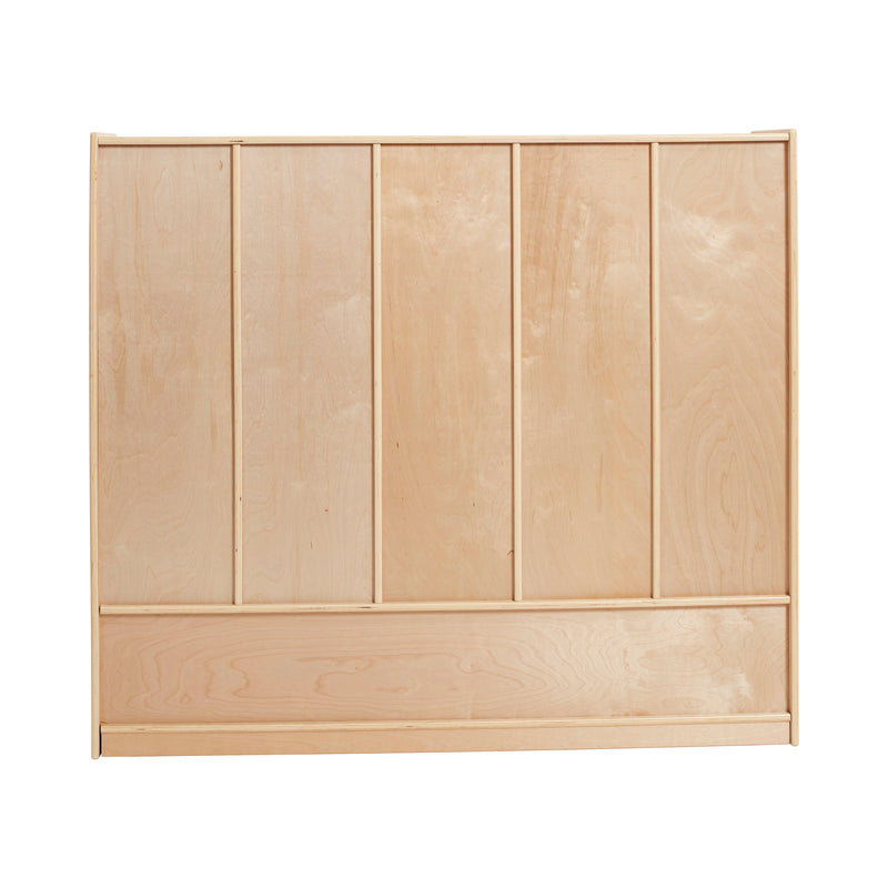 5-Section Straight Coat Locker with 10 Scoop Front Storage Bins