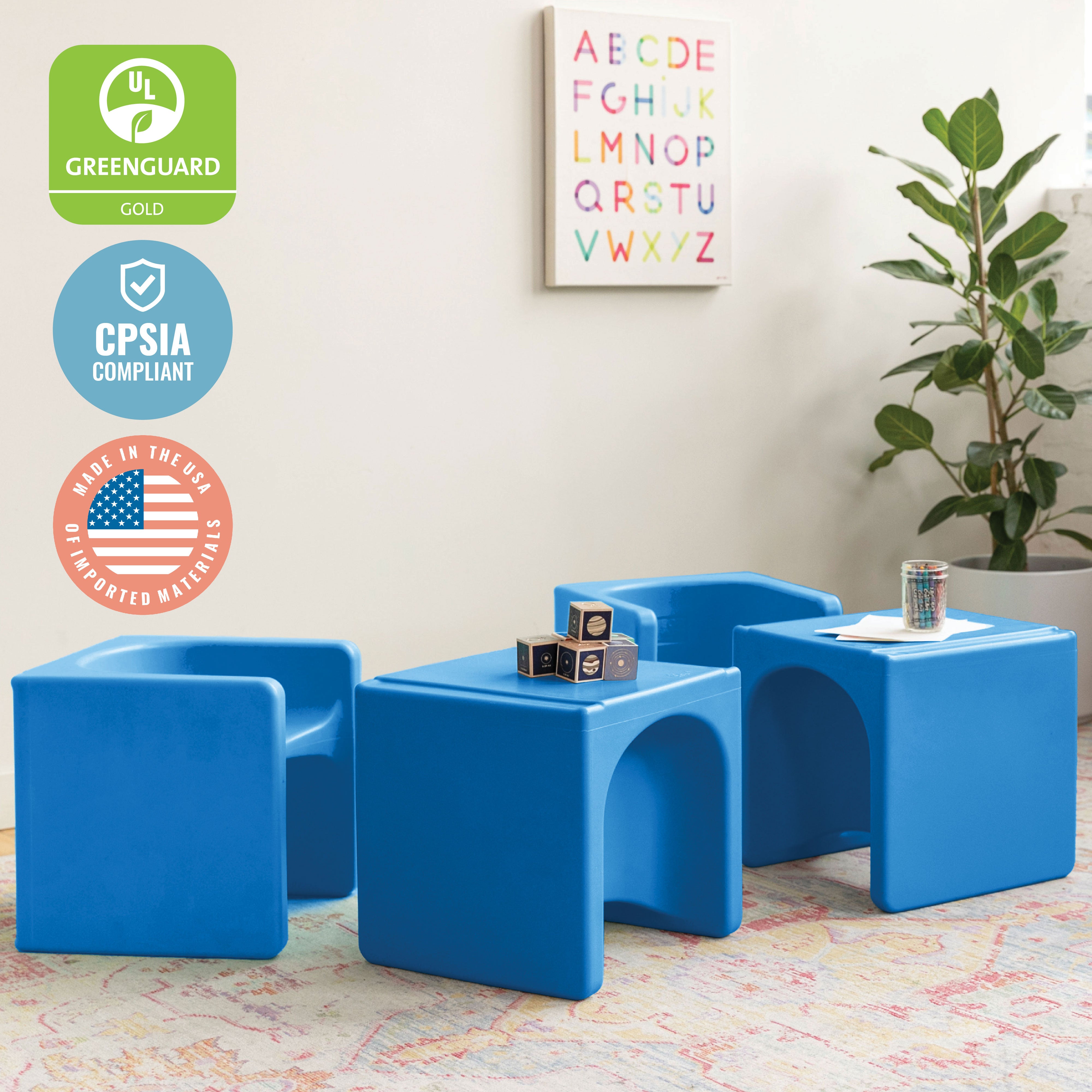 Tri-Me 3-In-1 Cube Chair