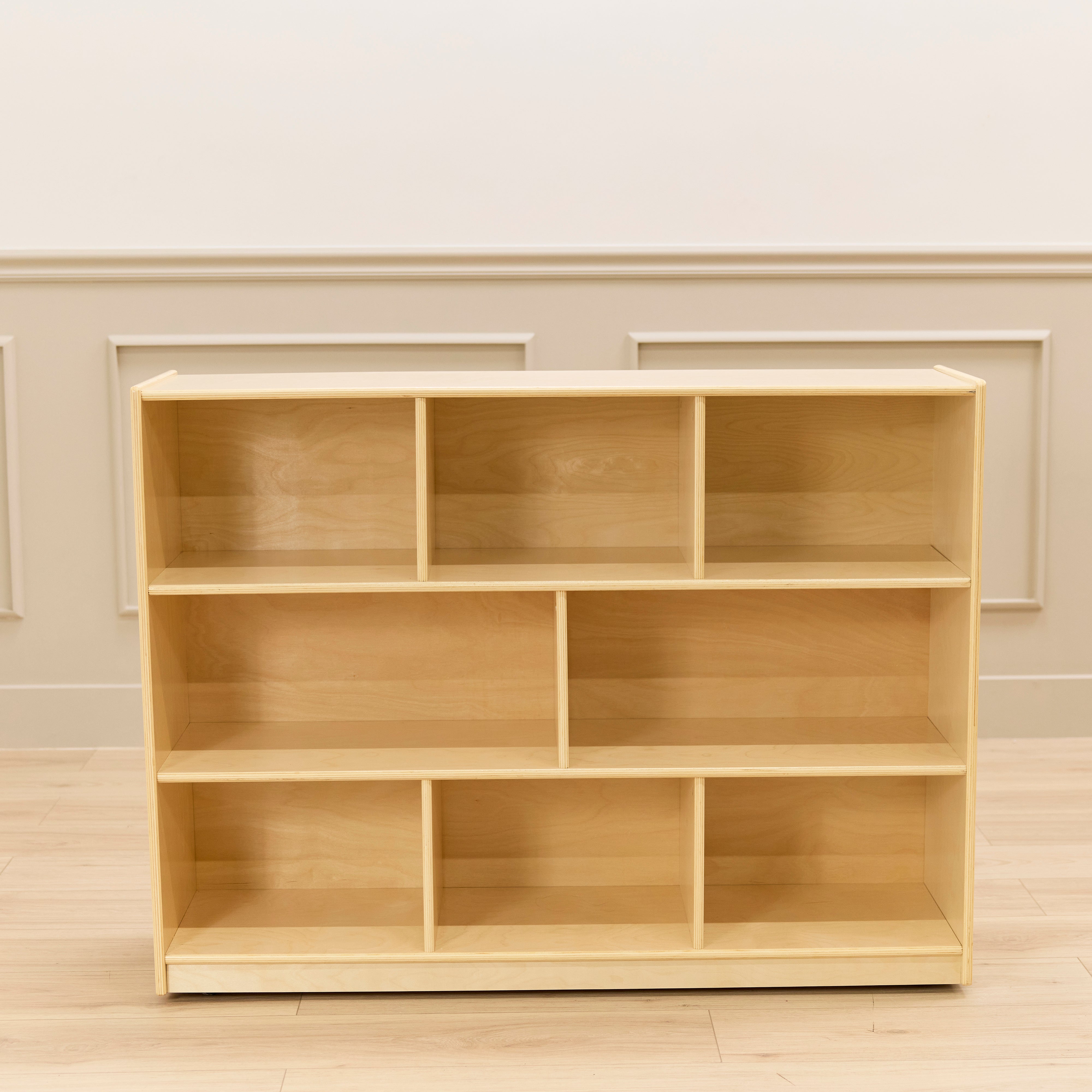 8-Compartment Mobile Storage Cabinet, Elementary