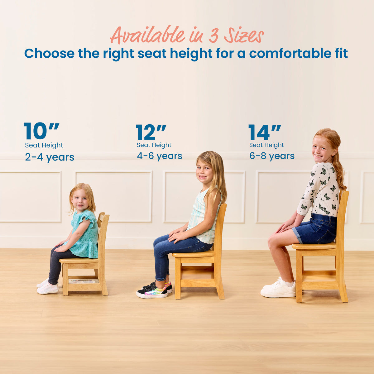 Three-Rung Ladderback Chair with Storage, 2-Pack