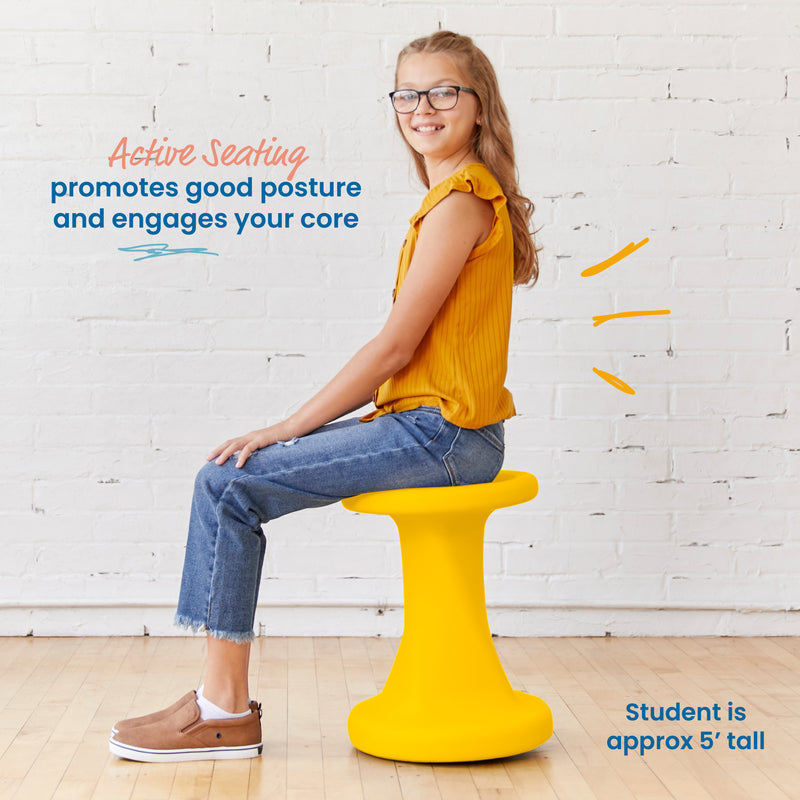 Twist Wobble Stool, 18in Seat Height, Active Seating
