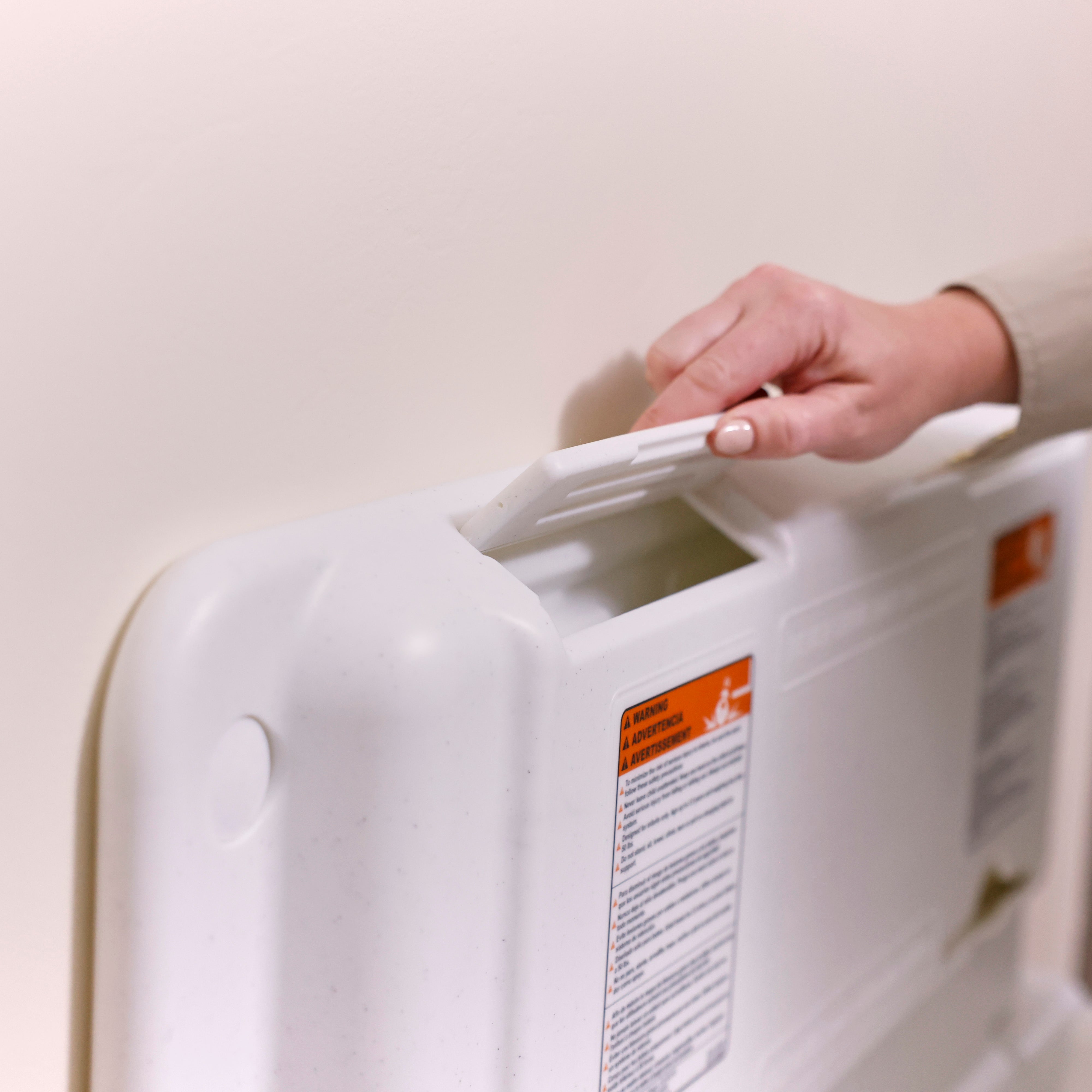 Horizontal Wall-Mounted Diaper Changing Station