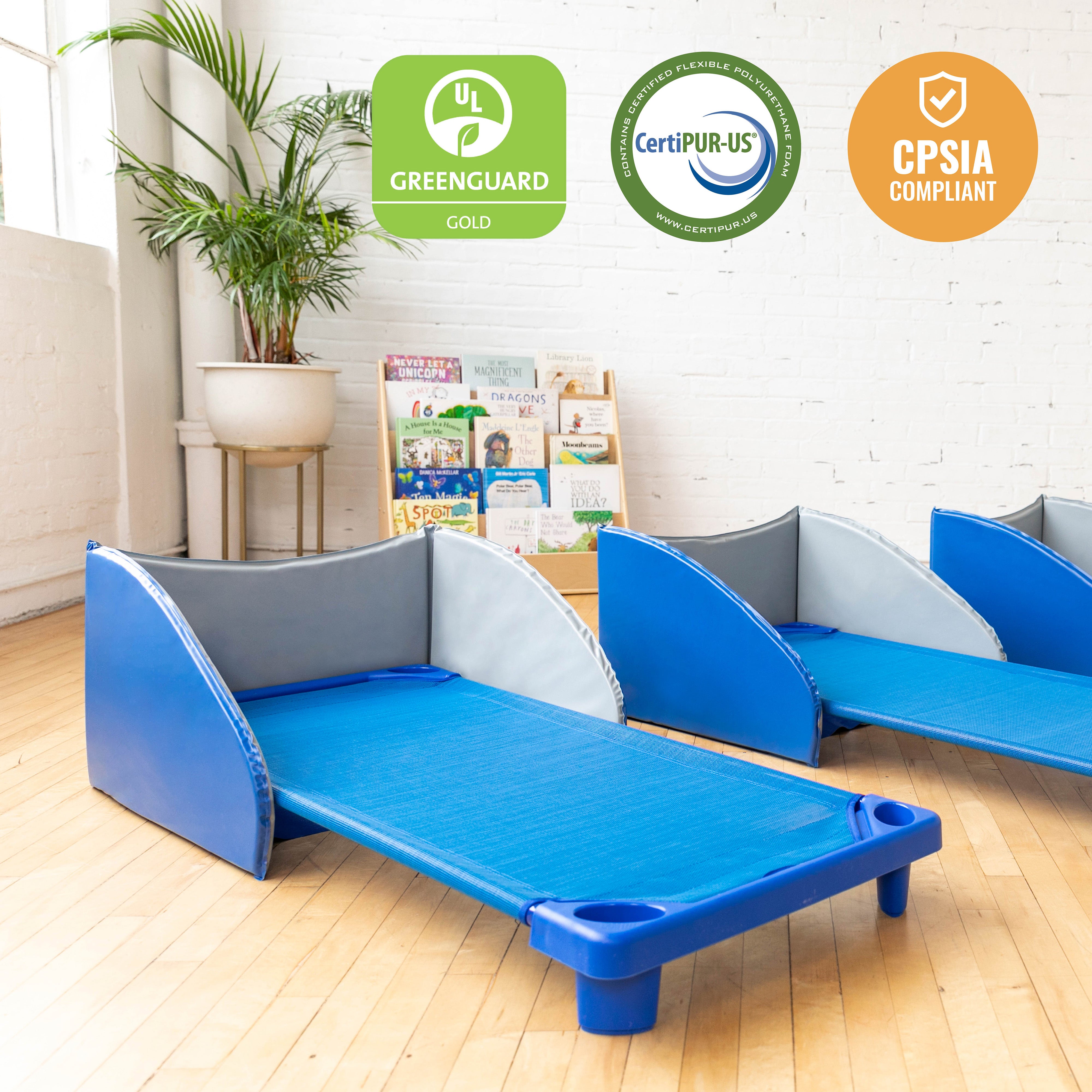 Naptime Privacy Partition for Cots and Rest Mats, 5-Pack