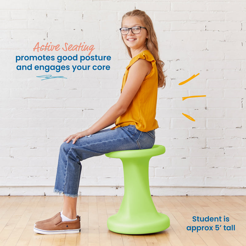 Twist Wobble Stool, 18in Seat Height, Active Seating