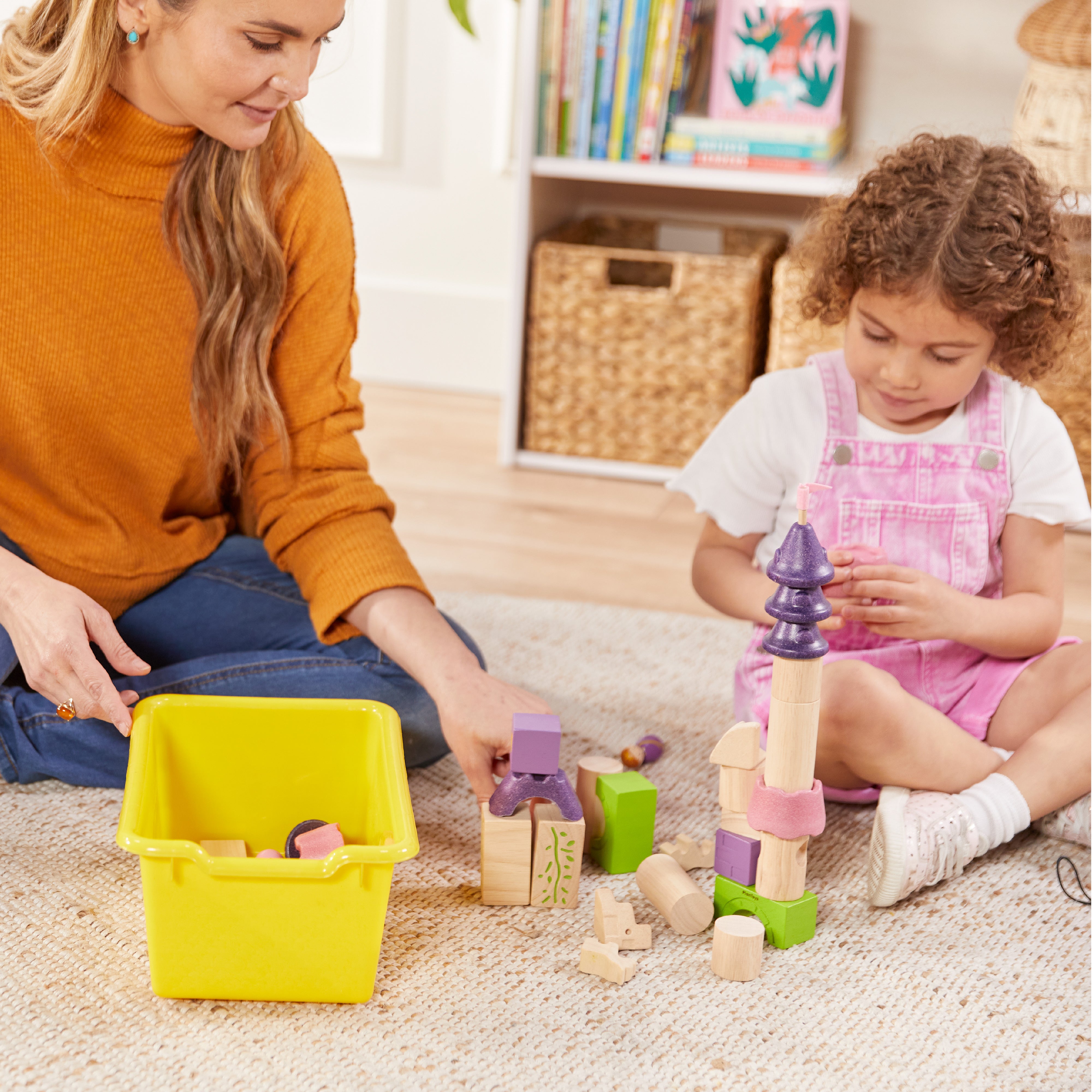 Streamline 12 Cubby Tray Cabinet with Scoop Front Storage Bins, 3x4, Grey Wash