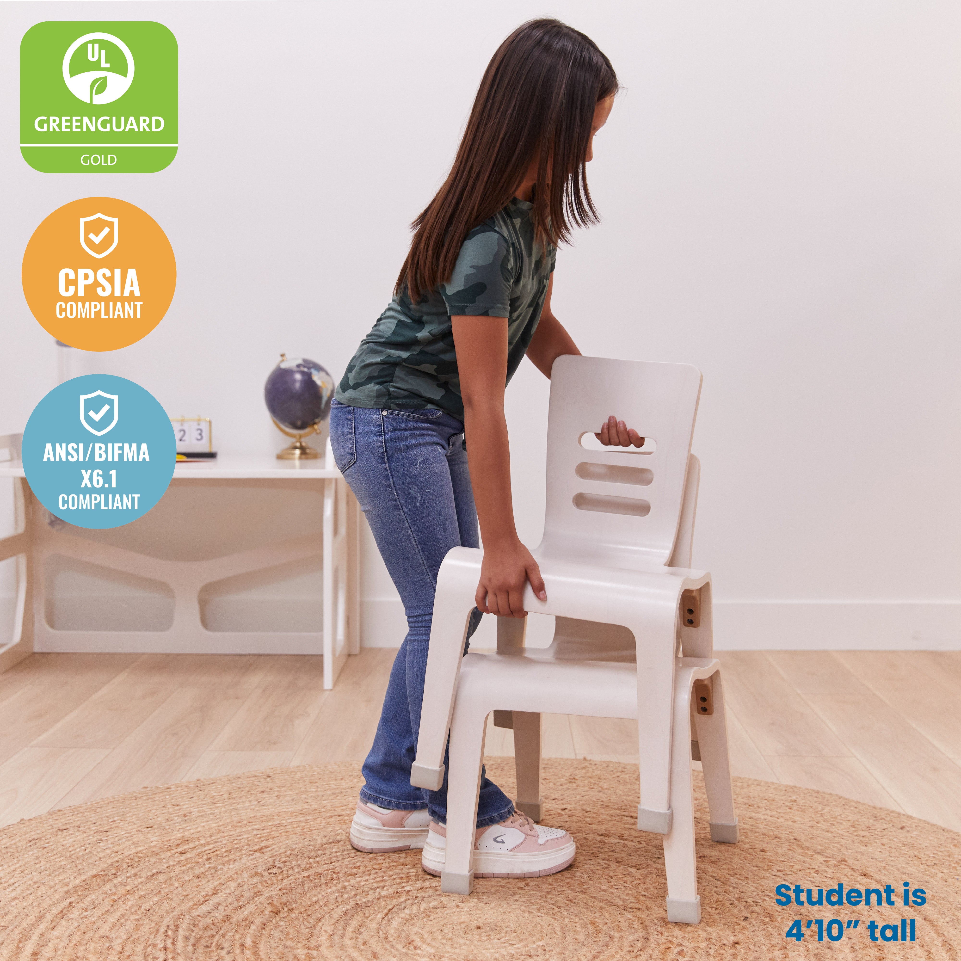 Bentwood Chair, 14in Seat Height, 2-Pack