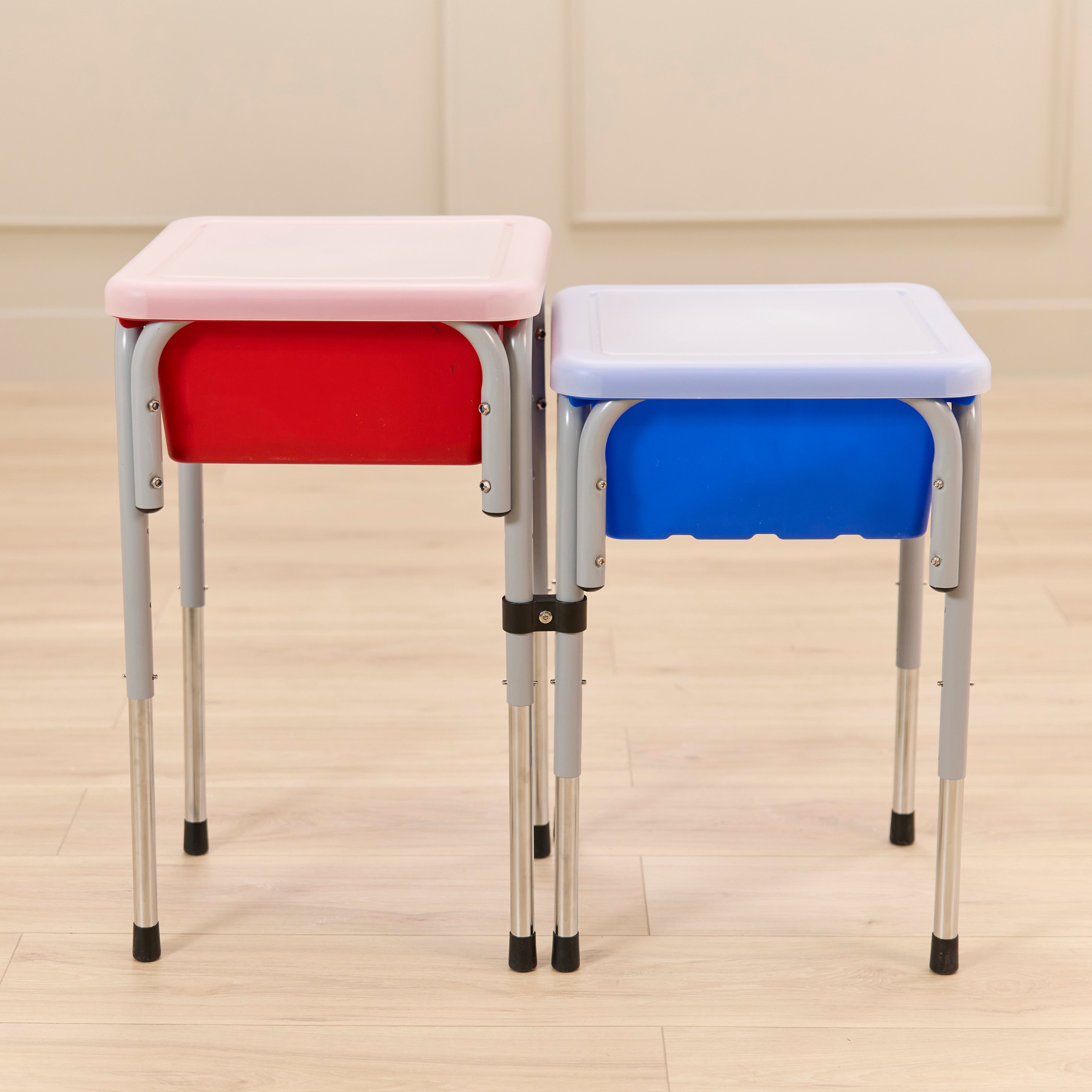 Adjustable Double Sensory Table with Lids