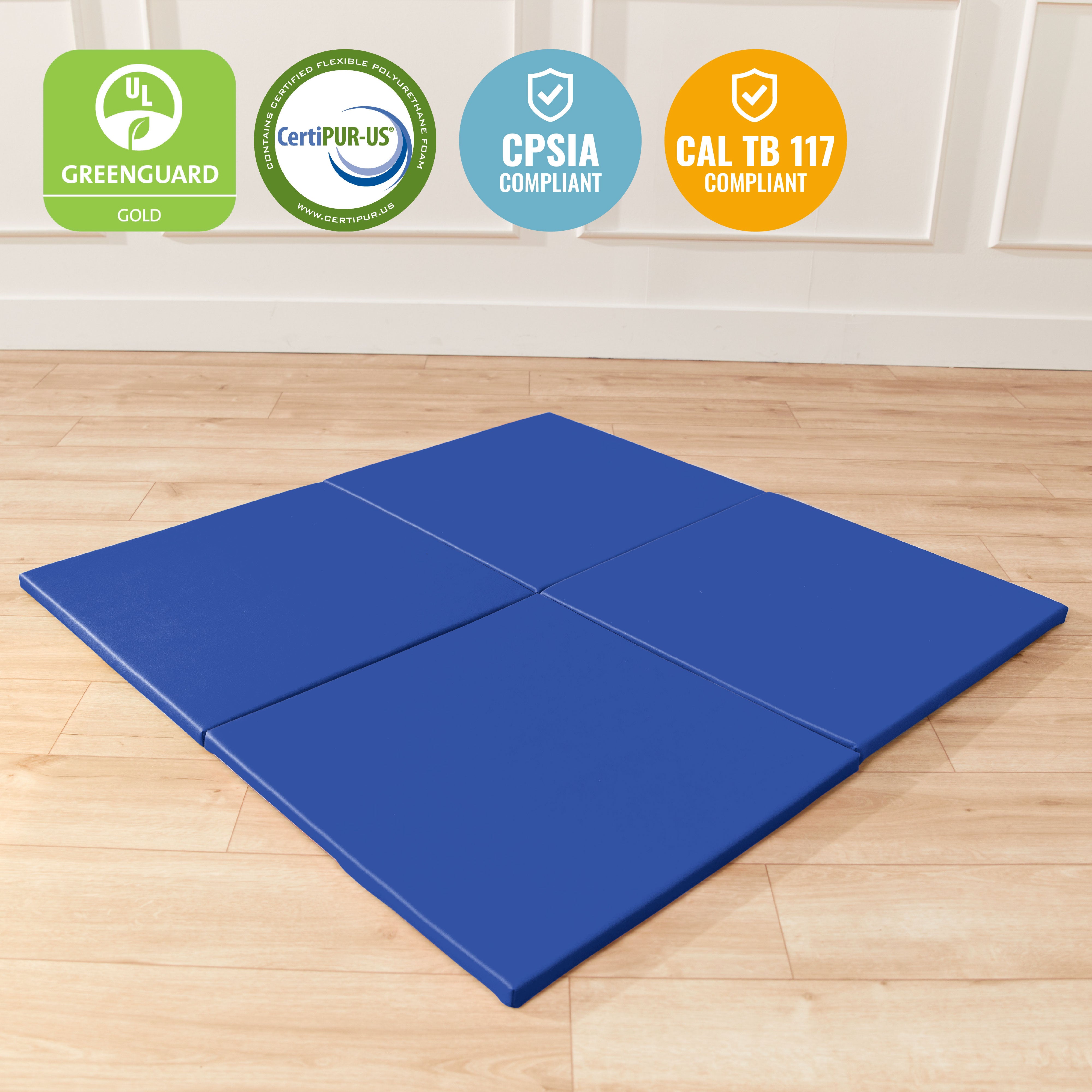 Play Patch Activity Mat Squares, 4-Pack