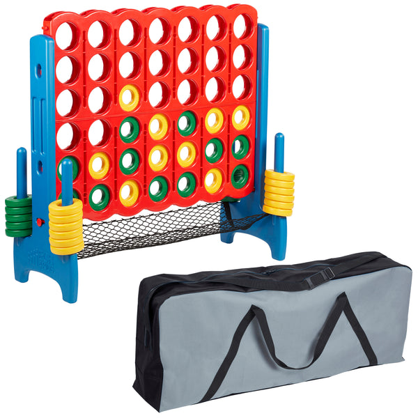 Ecr4kids Jumbo Four To Score Giant Game Indoor/outdoor 4 In A Row