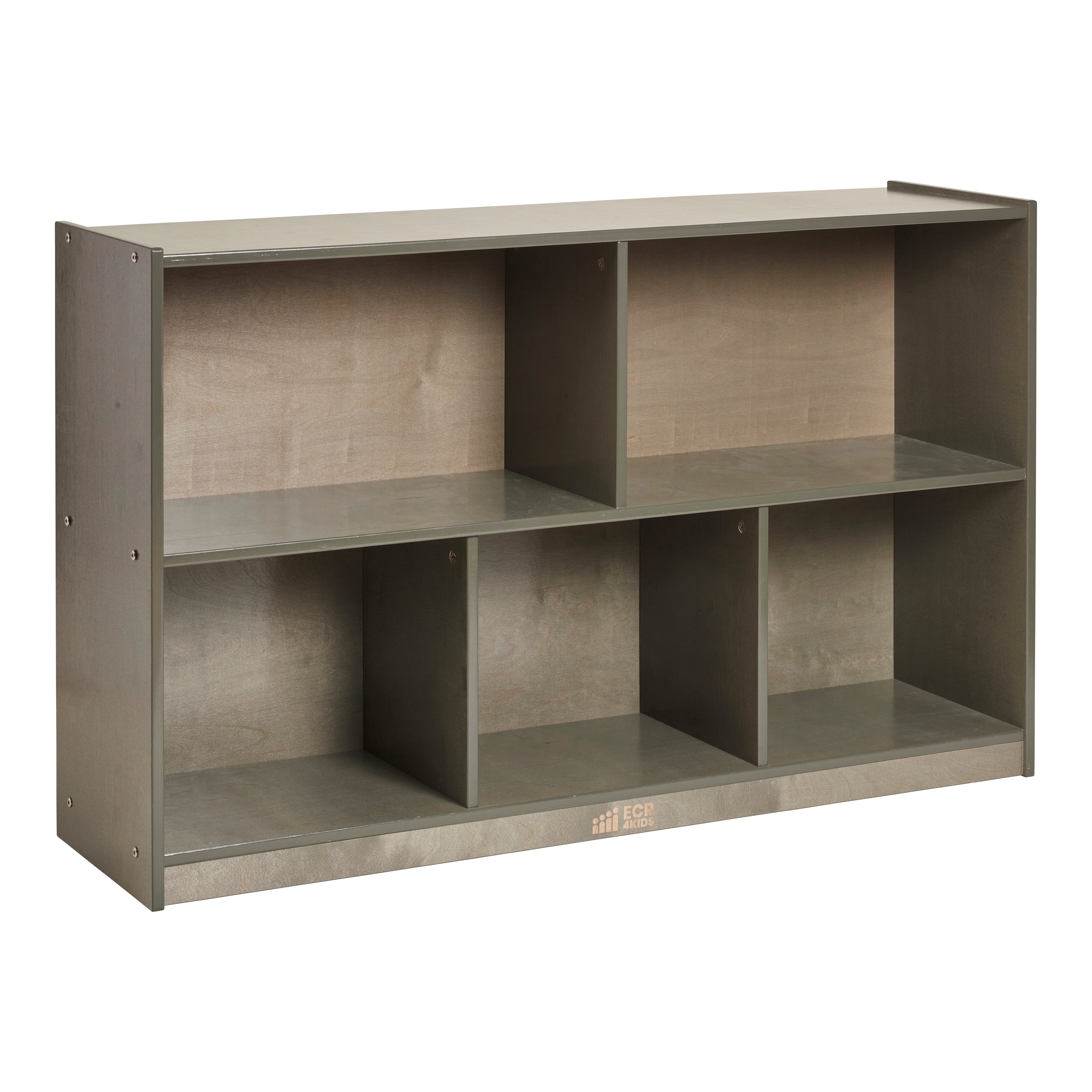 5-Compartment Mobile Storage Cabinet, Preschool