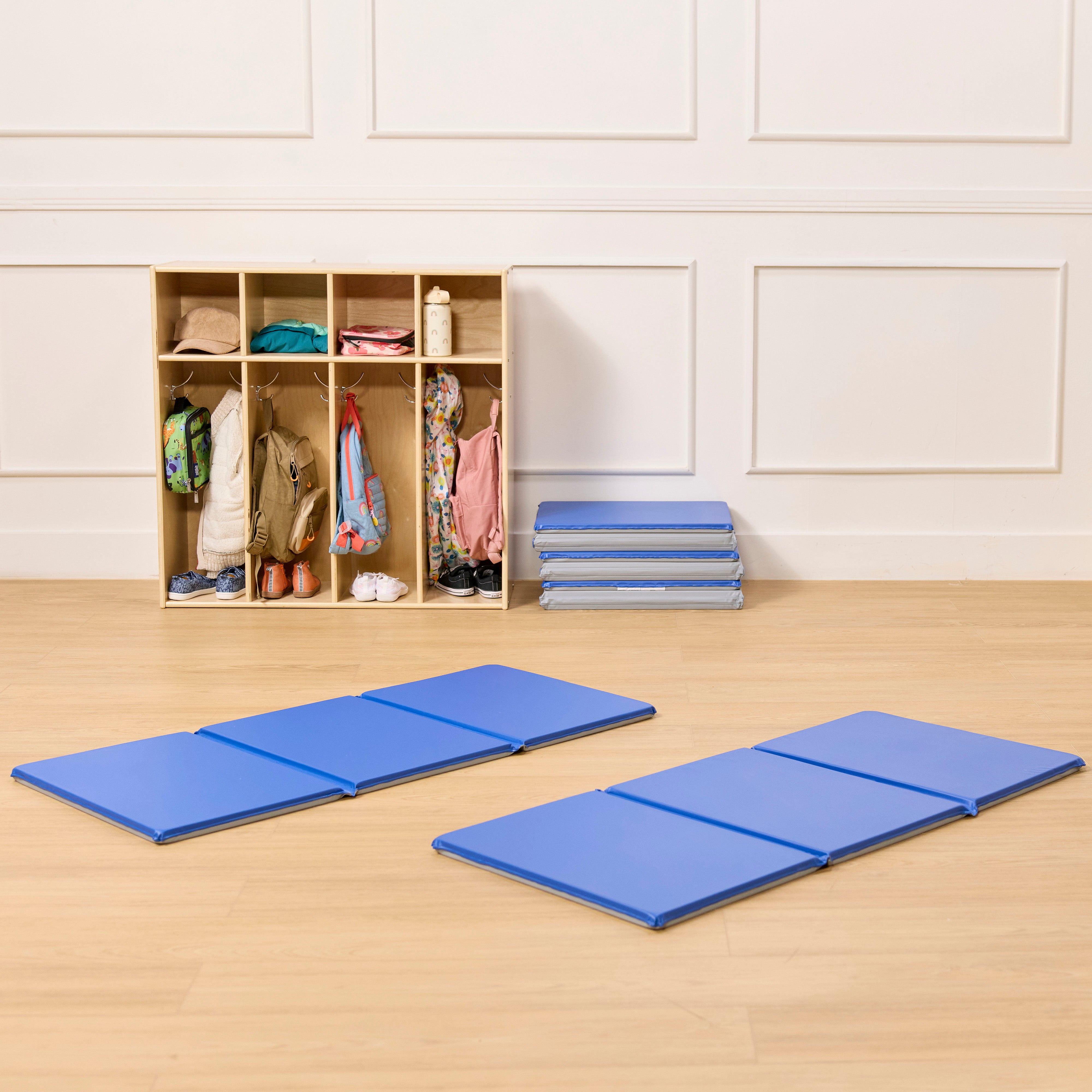 Everyday Folding Rest Mat, 3-Section, 1in, 5-Pack