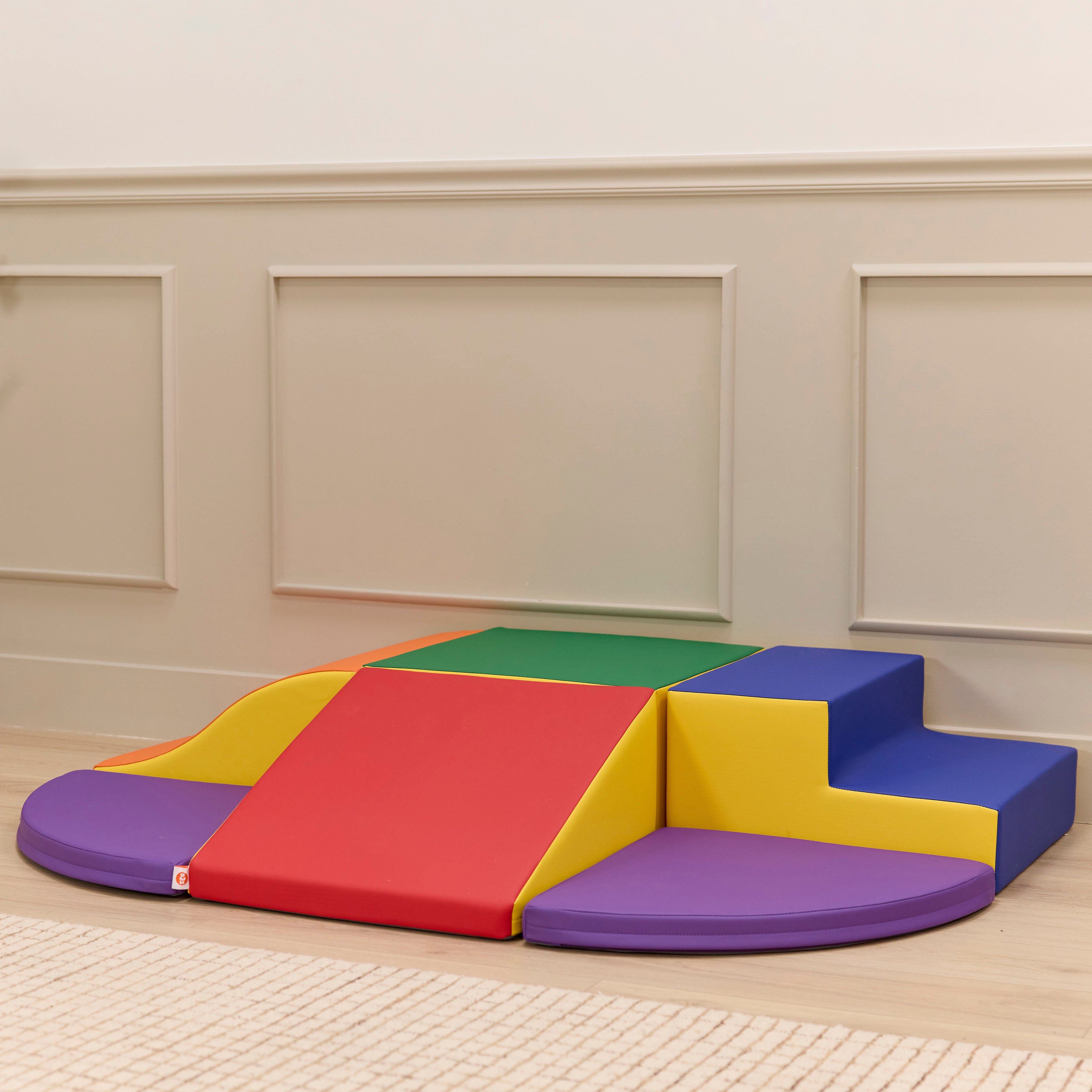 Little Haven Step & Slide Wall Climber, 6-Piece