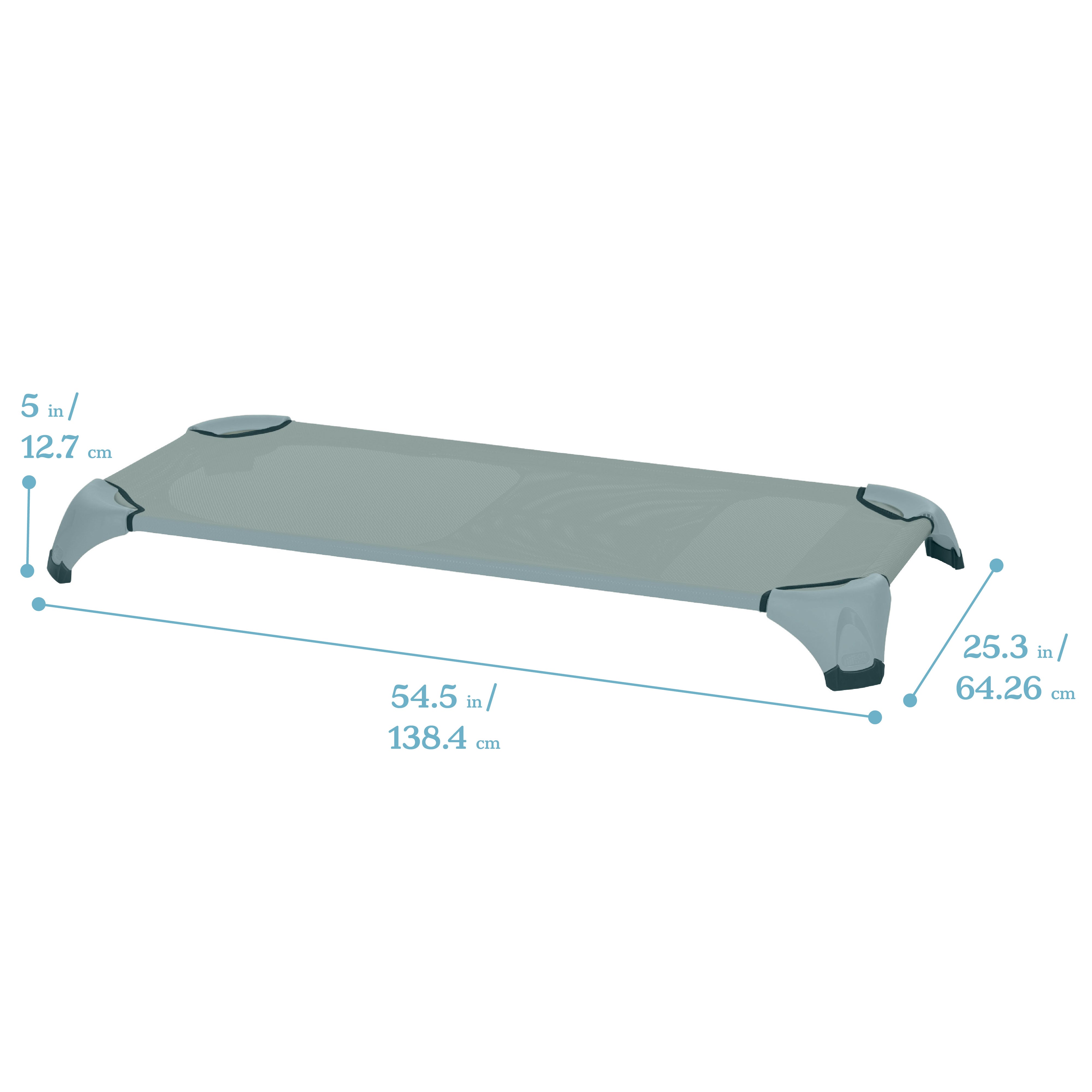 Stackable Cozy Cots with Storage Trolley, 6-Pack