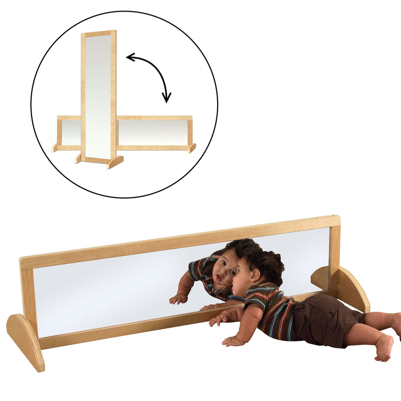 Double-Sided Bi-Directional Mirror, 46in, Kids Furniture