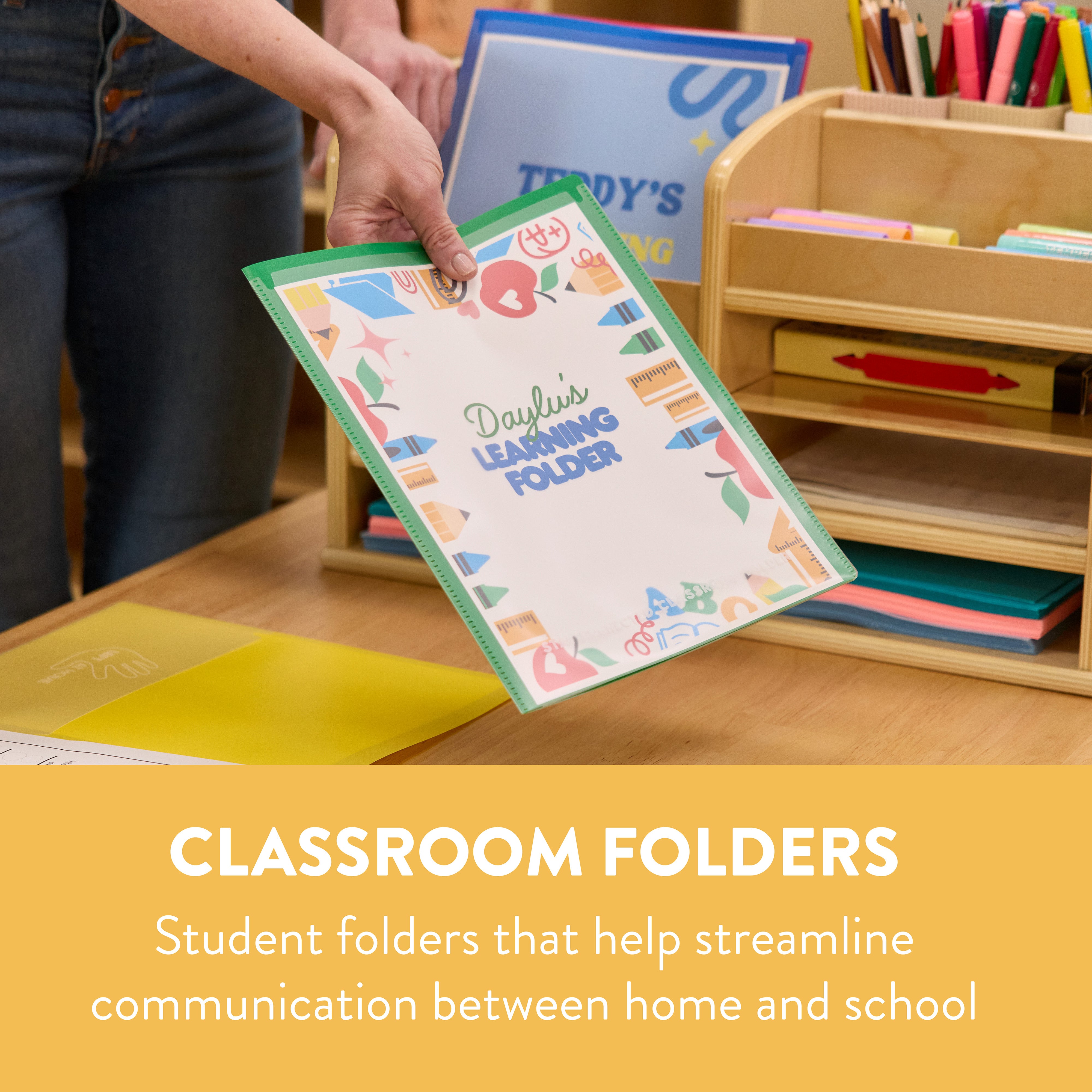 Stay Connect Classroom Folders, 36-Piece