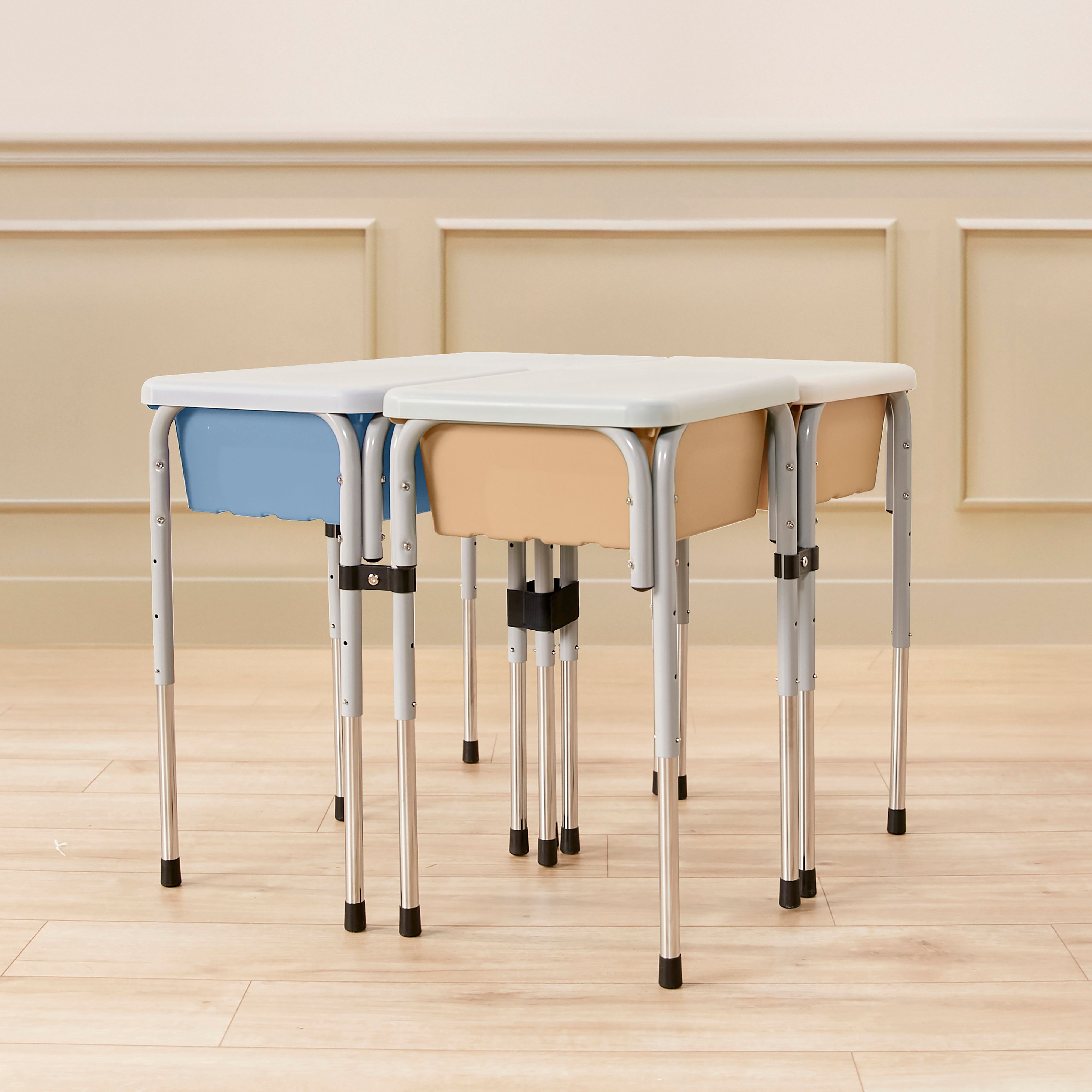 Adjustable Quad Sensory Tables with Lids