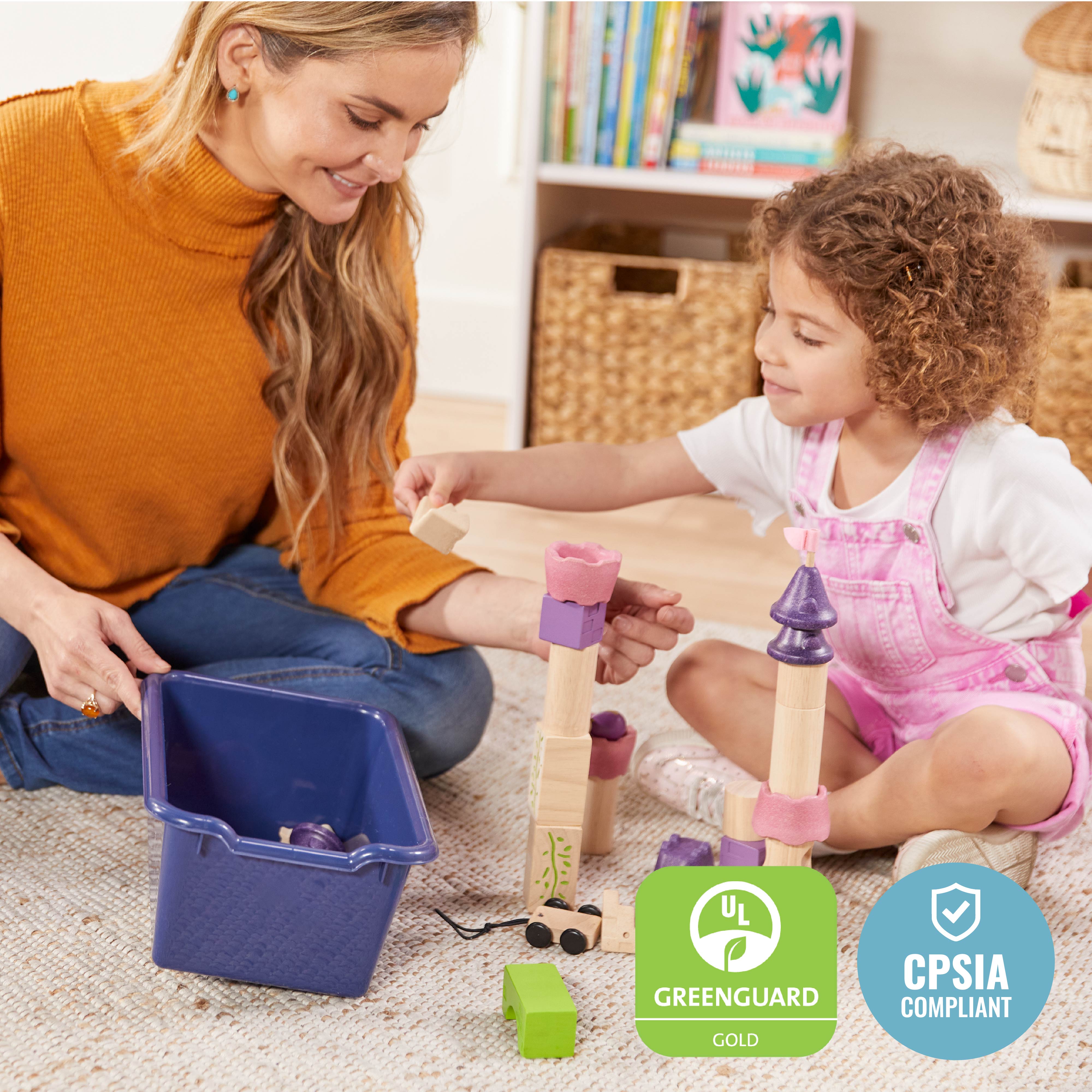 Scoop Front Storage Bin, 5-Piece