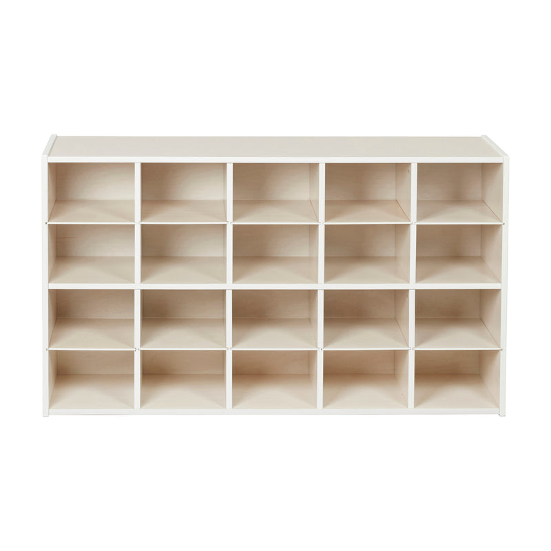 Streamline 20 Cubby Tray Storage Cabinet, 4x5