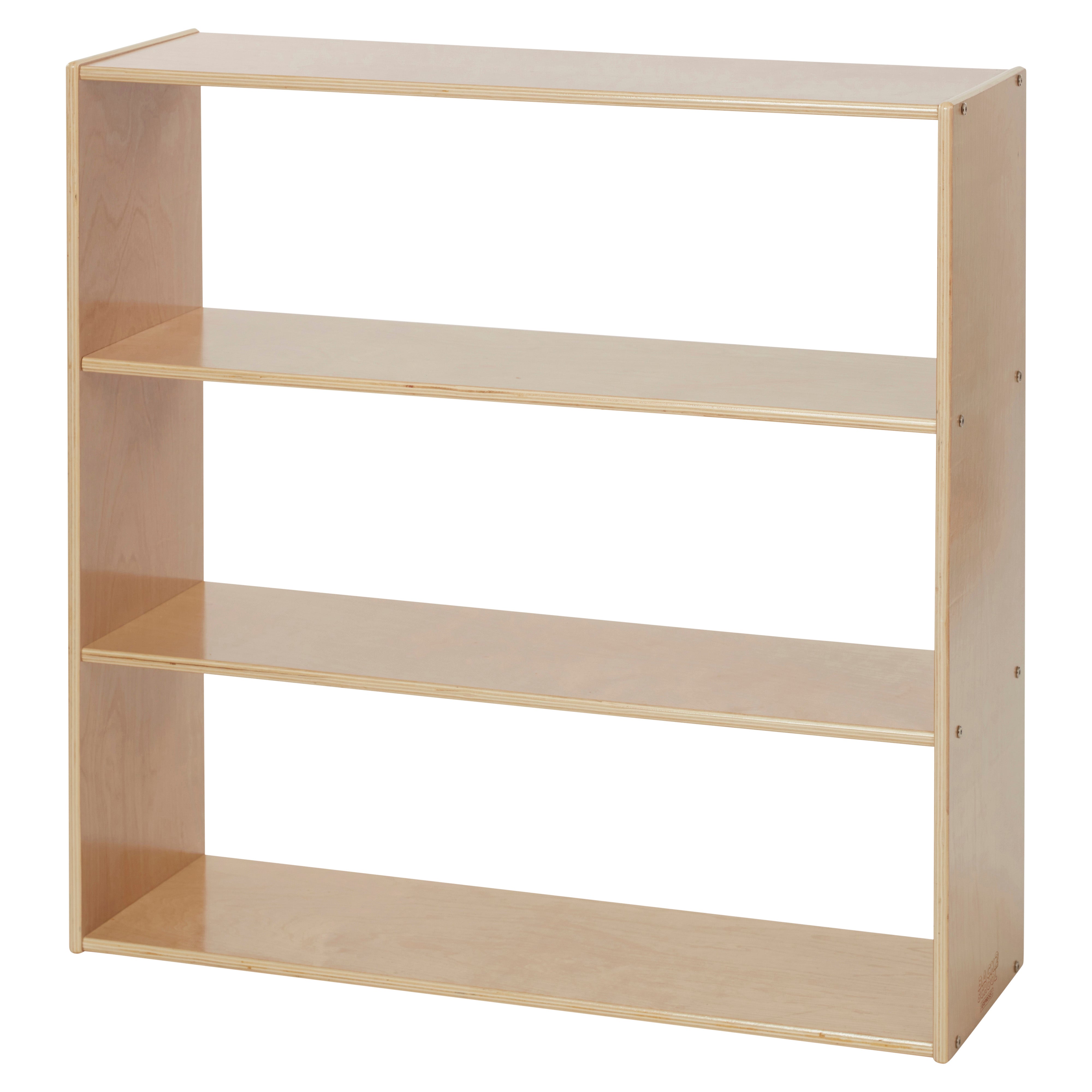 Sleekline 3-Shelf Double-Sided Storage Cabinet, 36in H