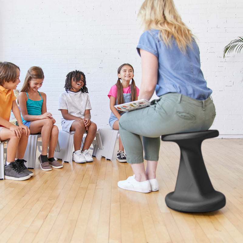 Twist Wobble Stool, 18in Seat Height, Active Seating