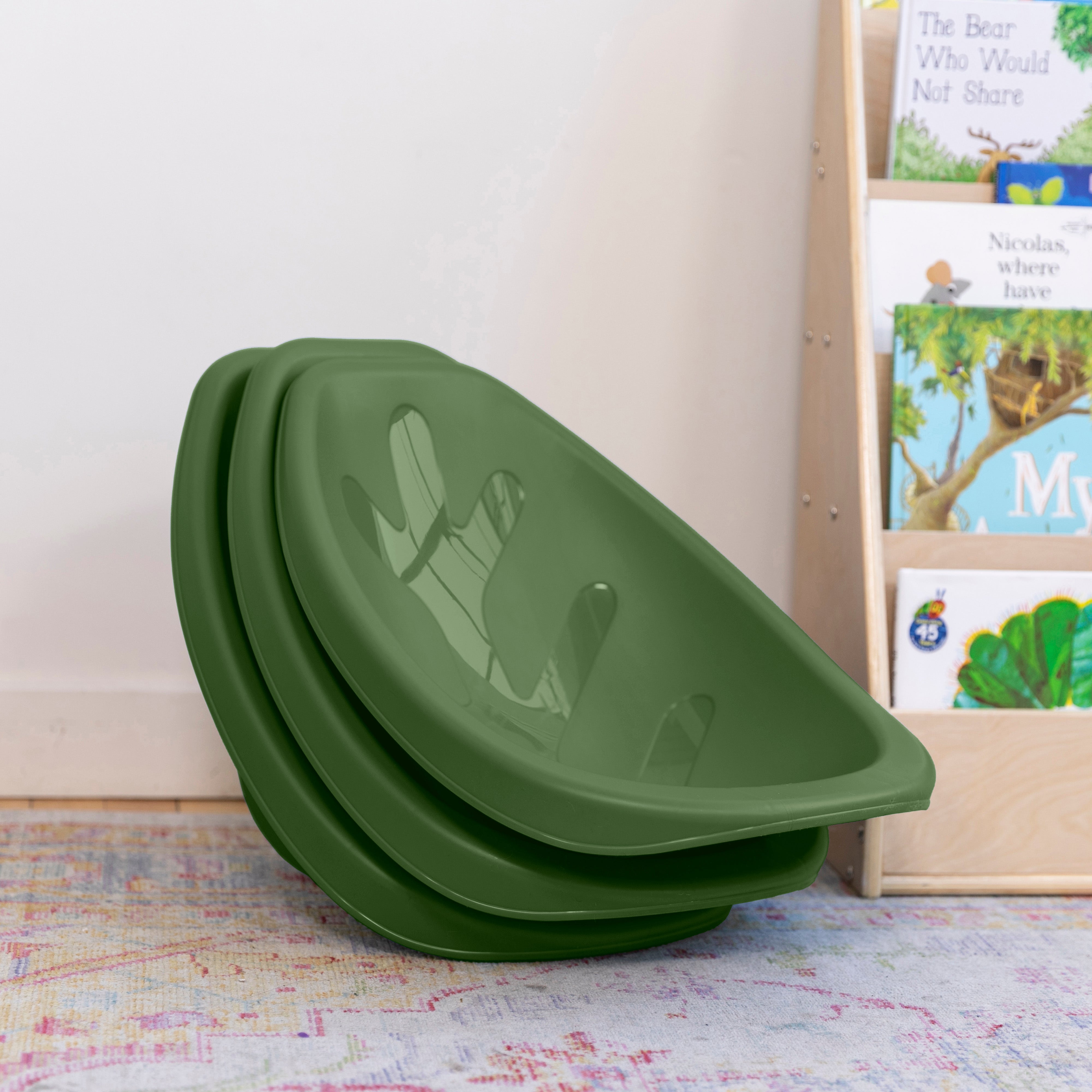 Leaf Scoop Floor Seat, 6-Piece