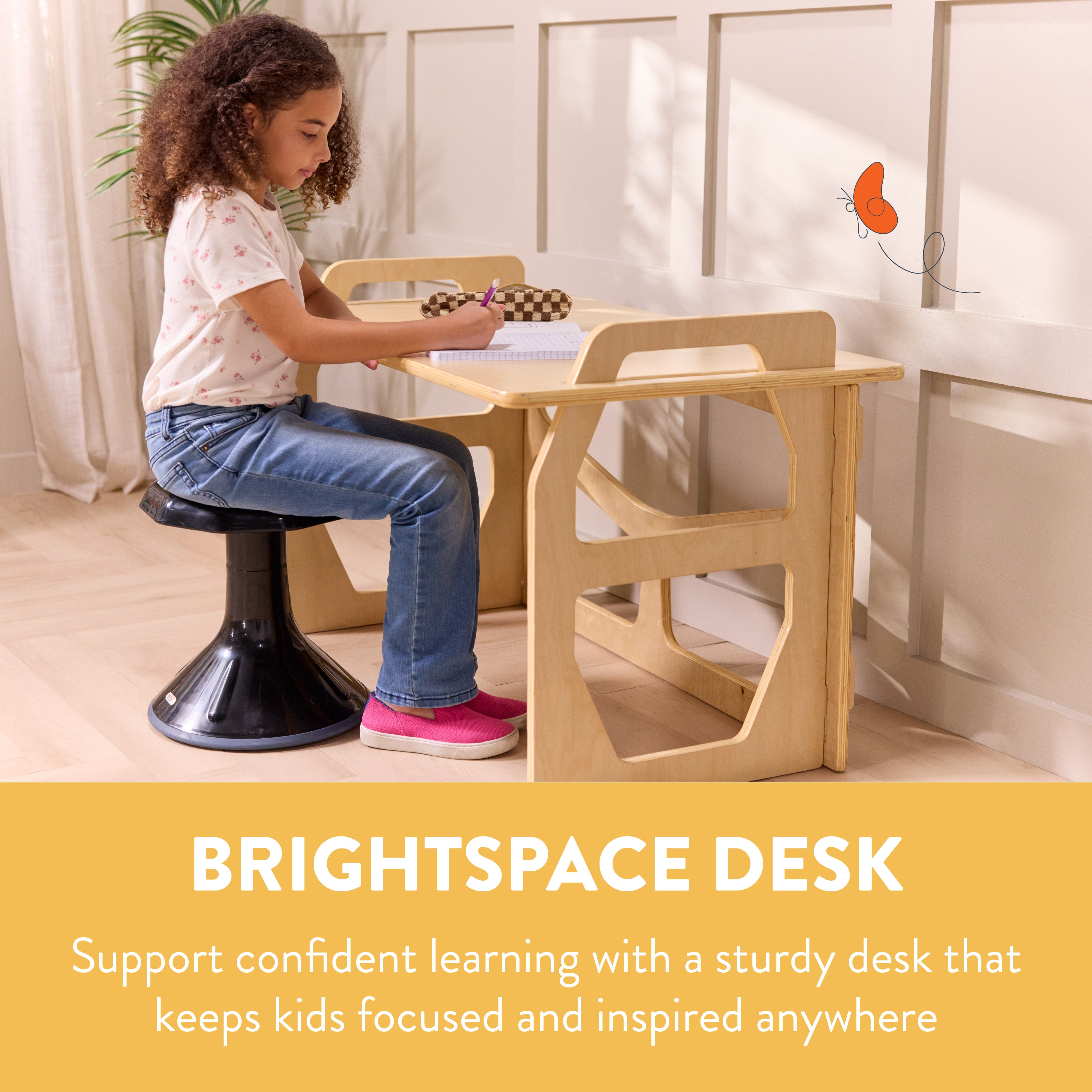 BrightSpace Wooden Student Desk