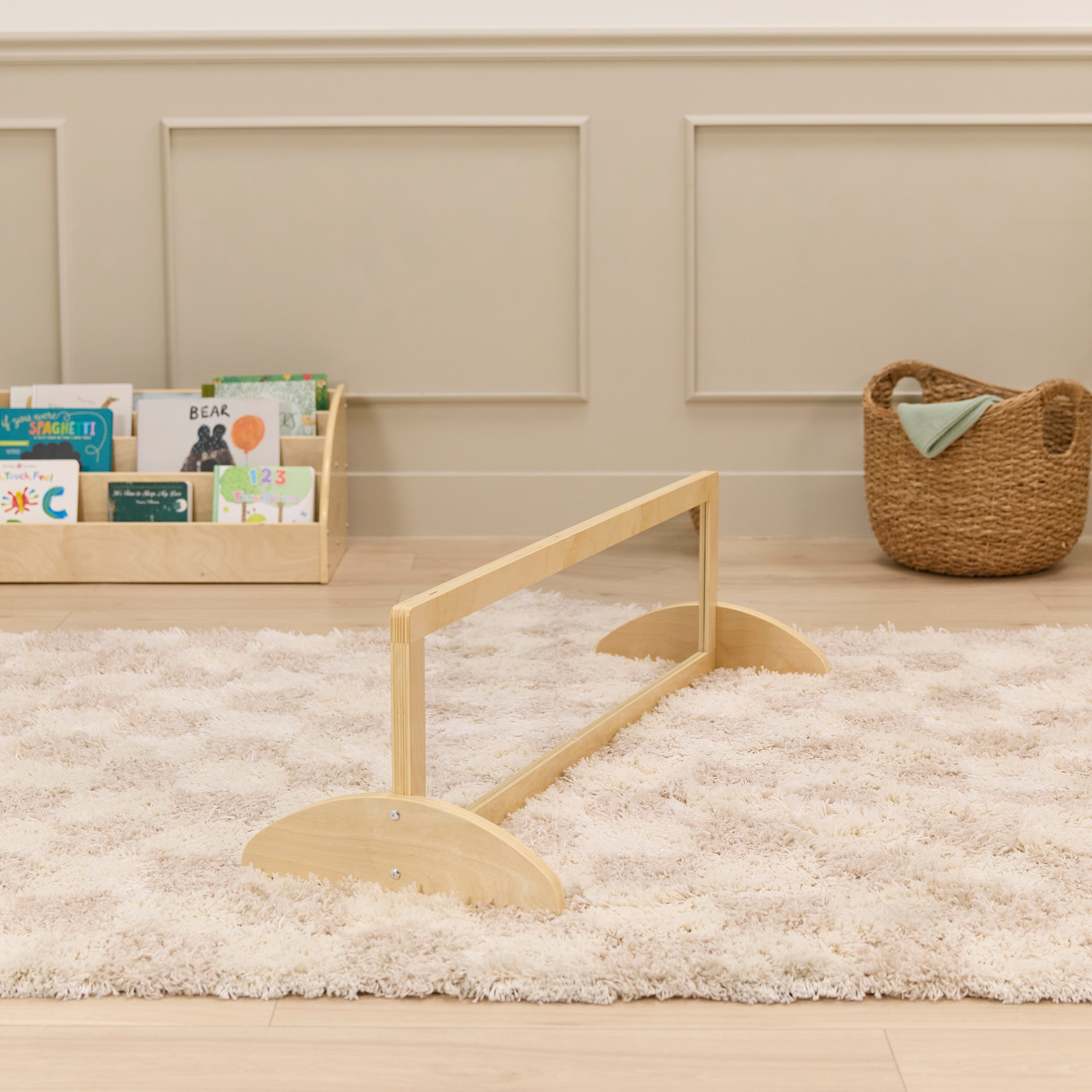 Single-Sided Bi-Directional Baby Mirror