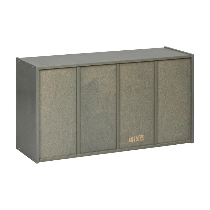 Streamline 12 Cubby Tray Storage Cabinet, 3x4