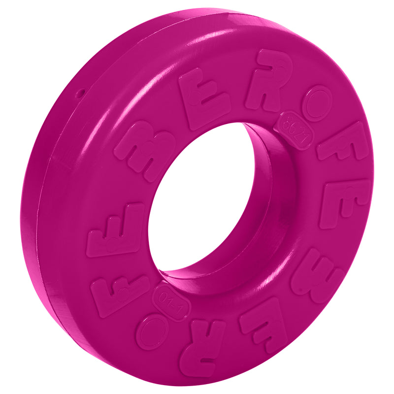 Jumbo 4-To-Score Replacement Rings 8-Piece, Fuchsia