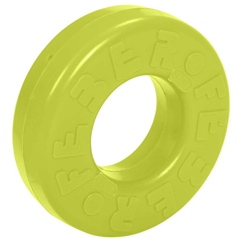 Jumbo 4-To-Score Replacement Rings 8-Piece, Vibrant Green
