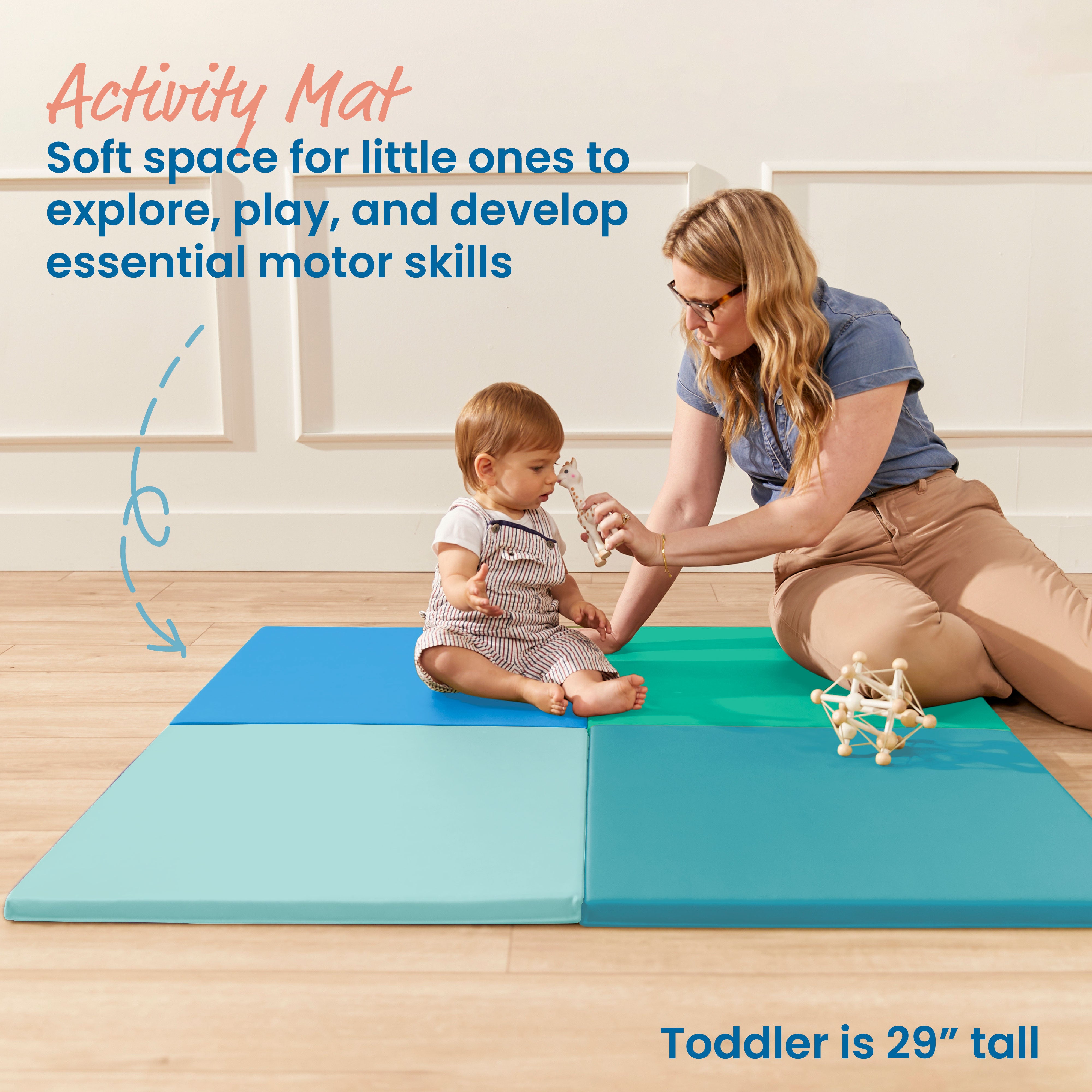 Play Patch Activity Mat Squares, 4-Pack