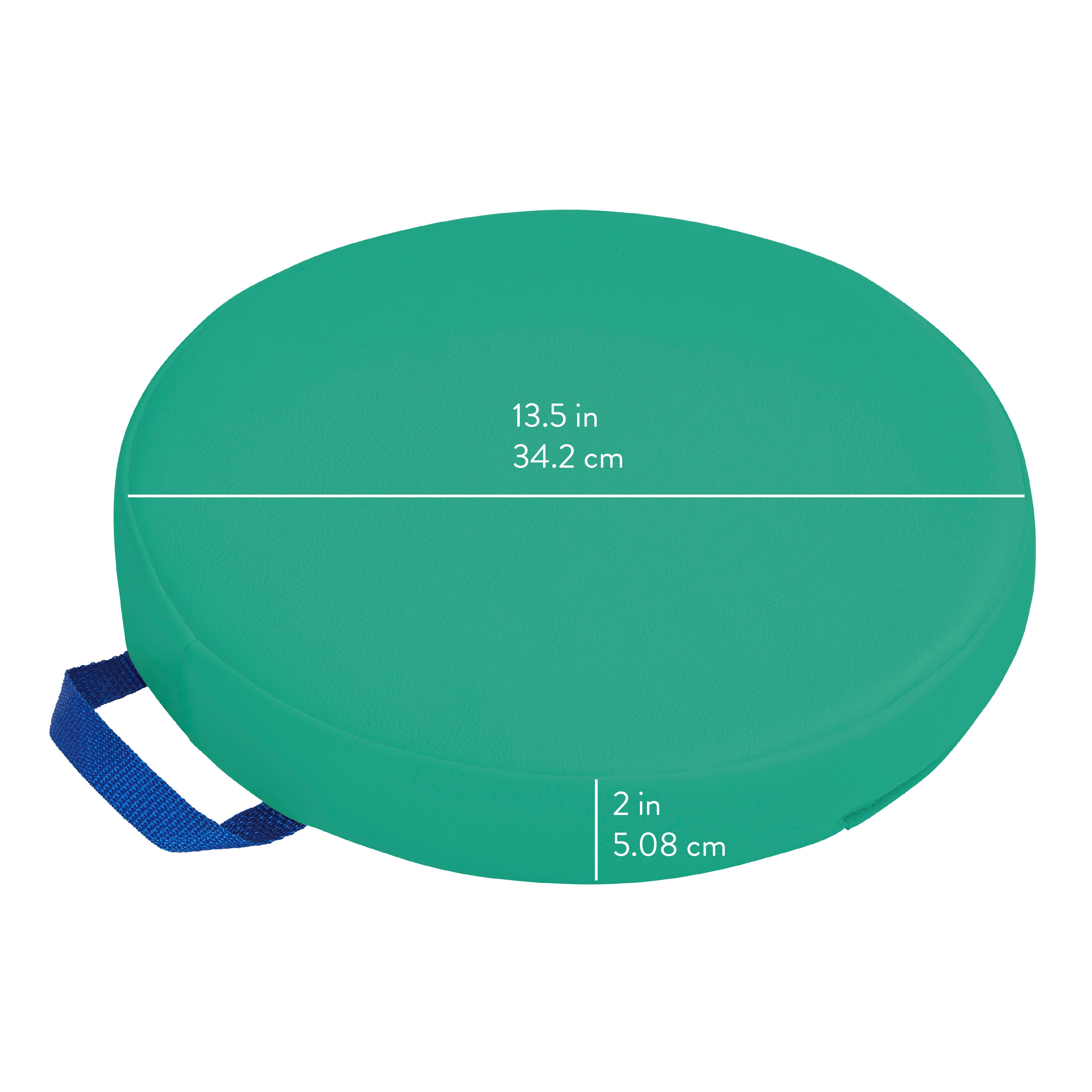 Round Floor Cushions with Handles, 6-Piece