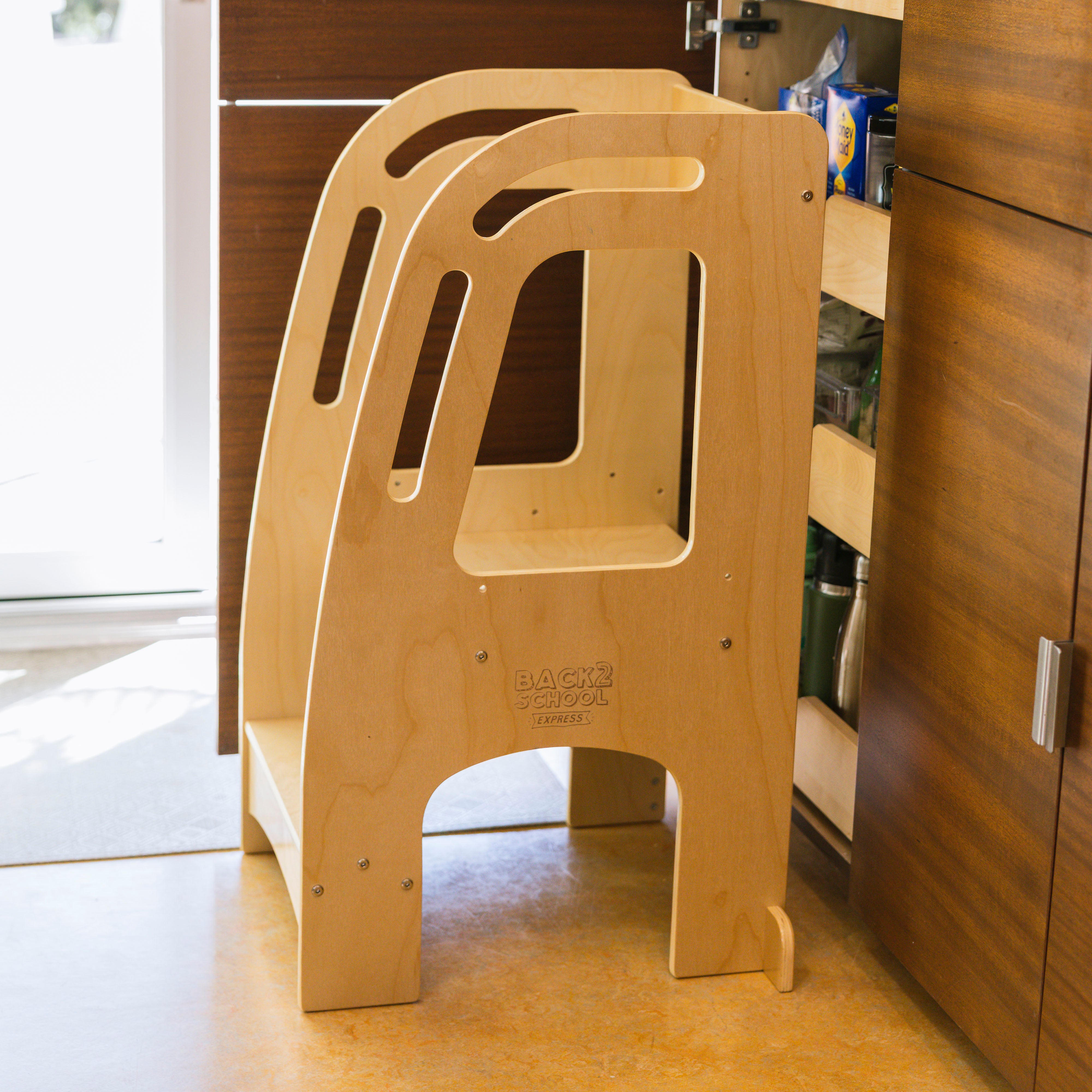 Rising Chef Kitchen Tower Step Stool
