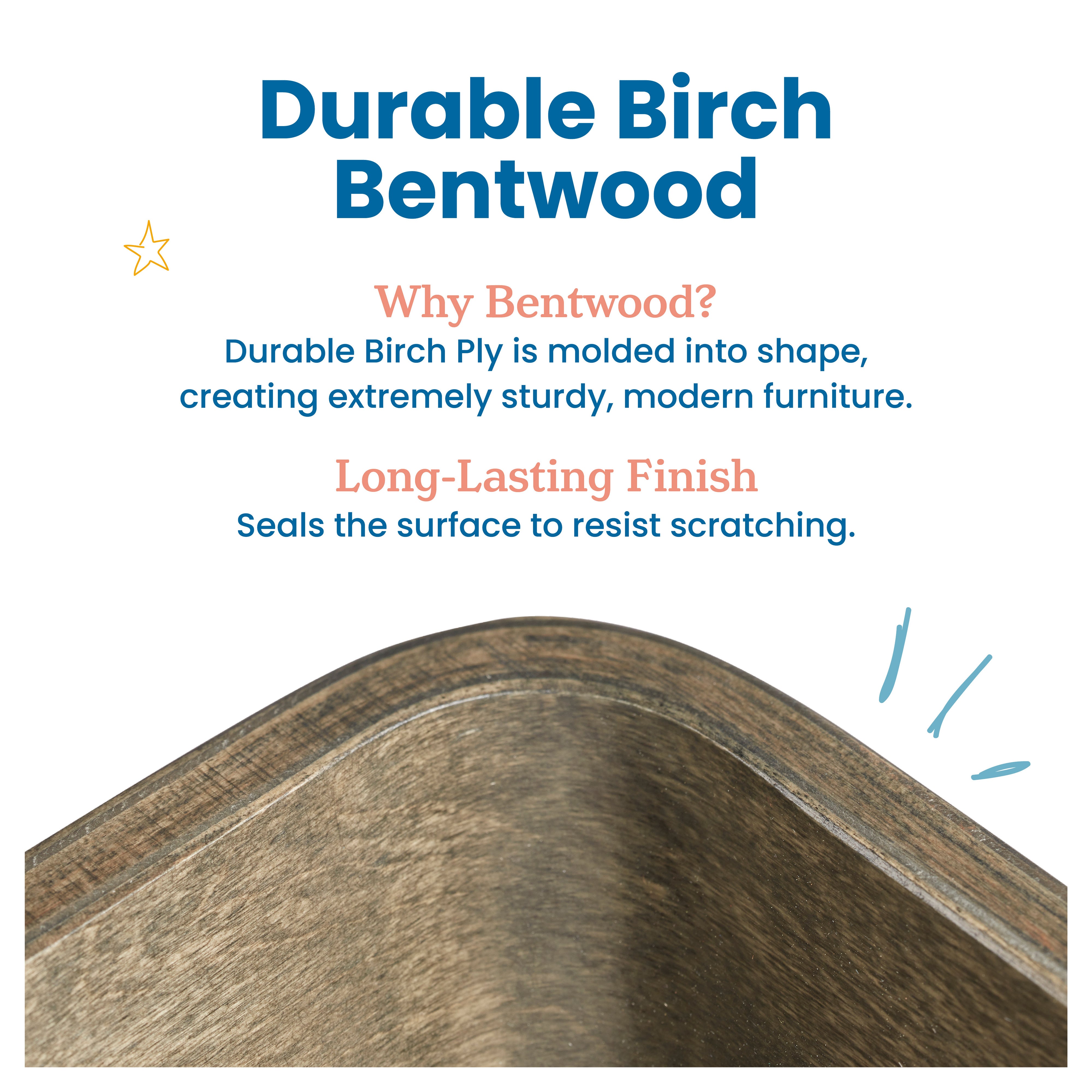 Bentwood Lap Desk with Handles, Activity Table