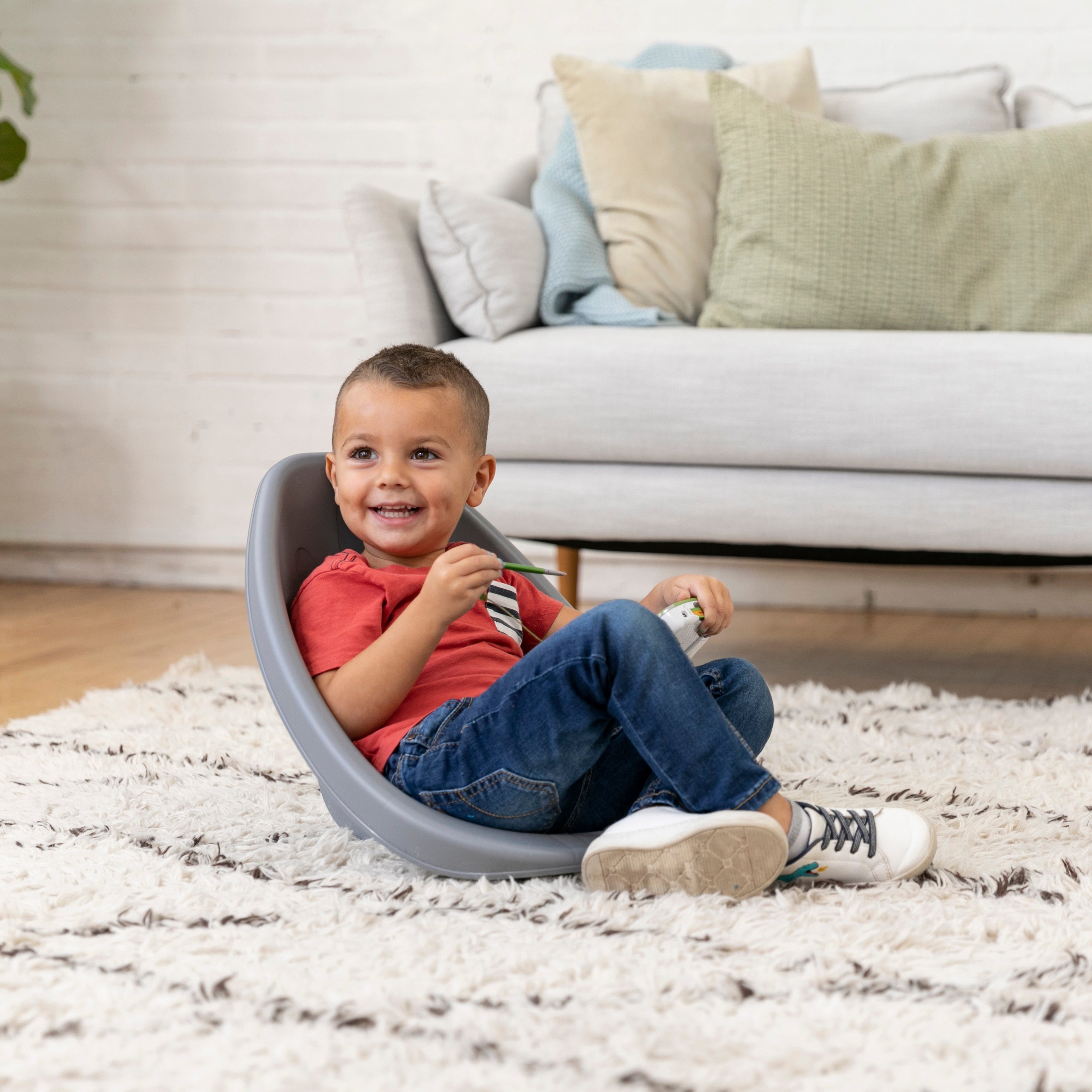 Leaf Scoop Floor Seat, 6-Piece