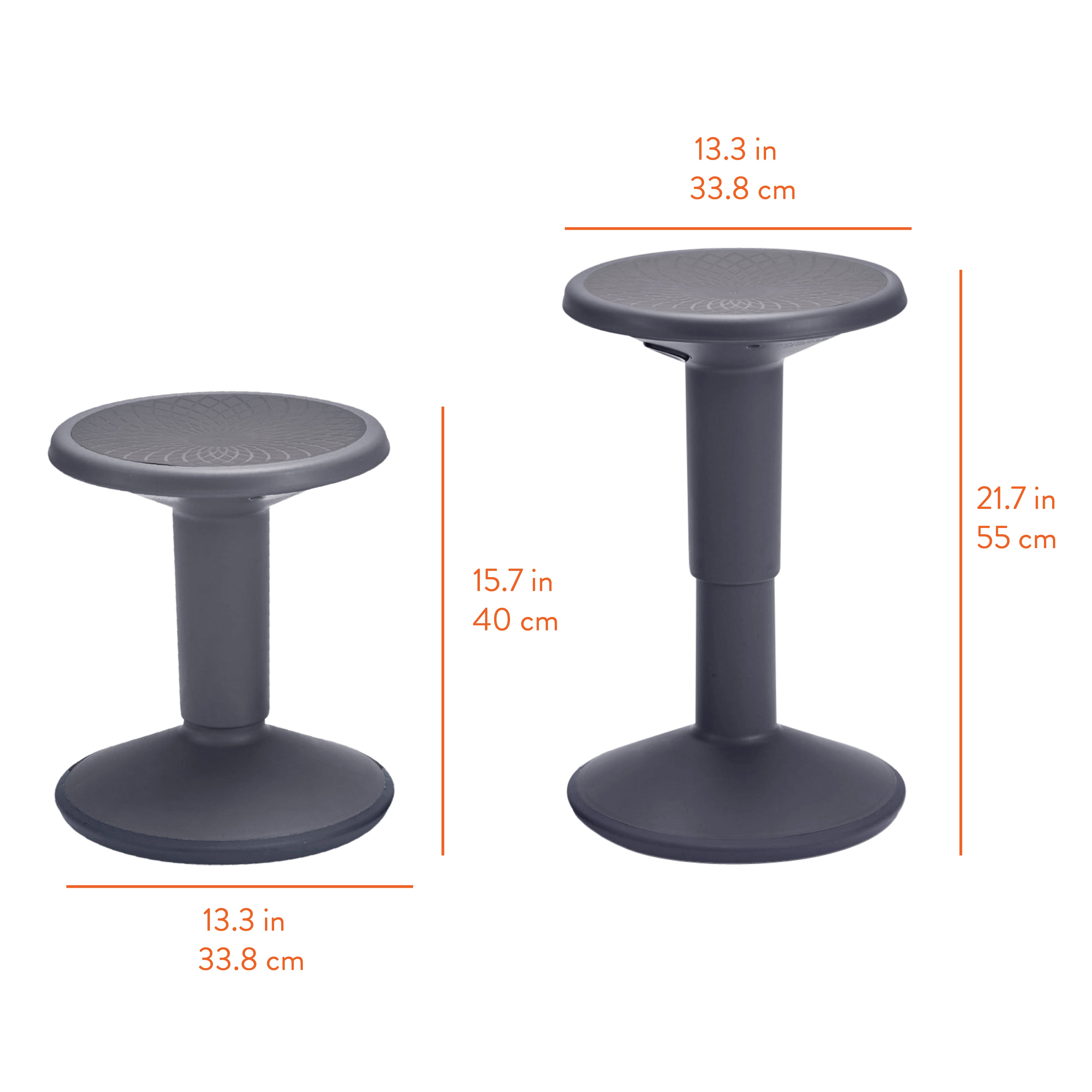 Adjustable Height Active Learning Wobble Stool