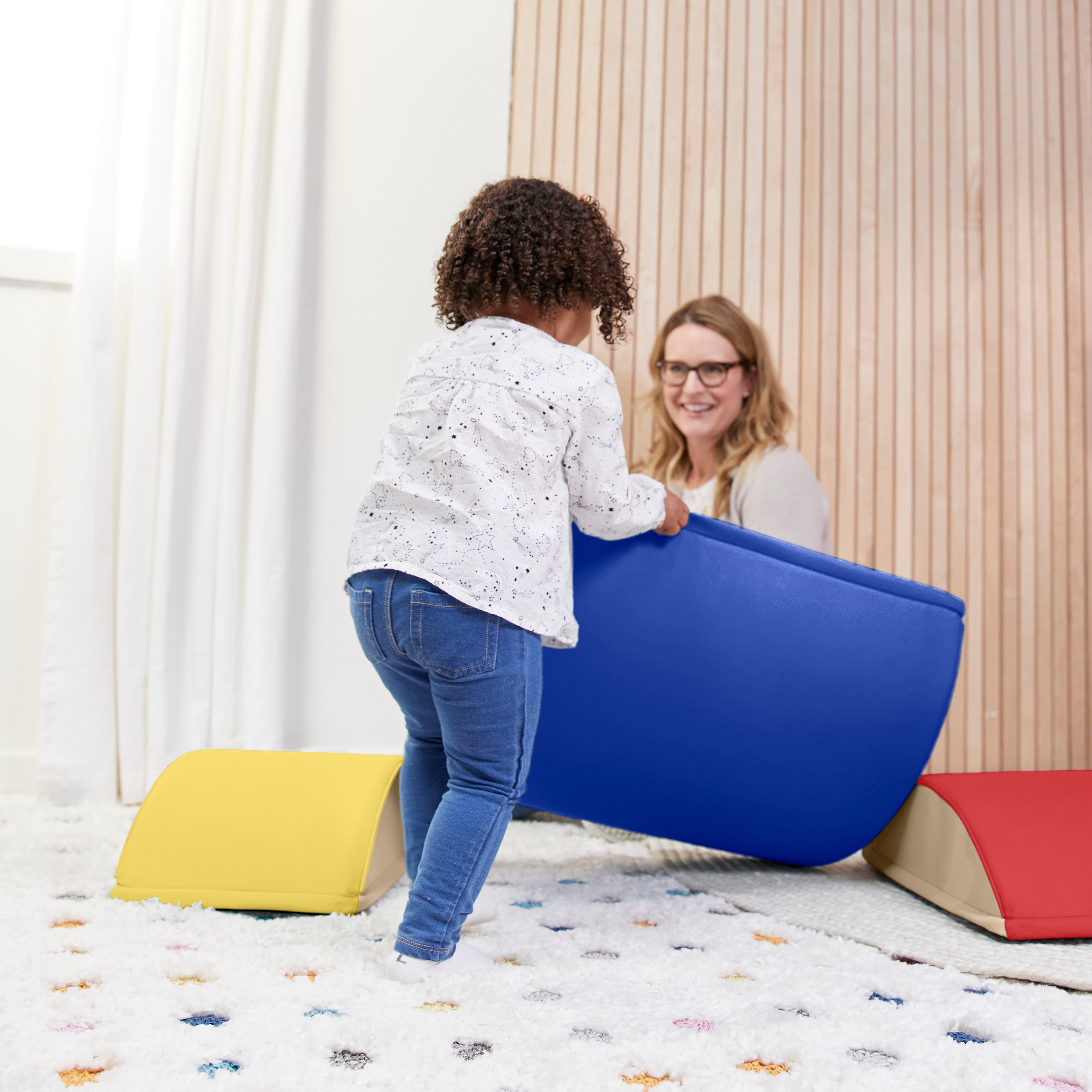 Colorful Log Climber Set, Balance Builders, 3-Piece