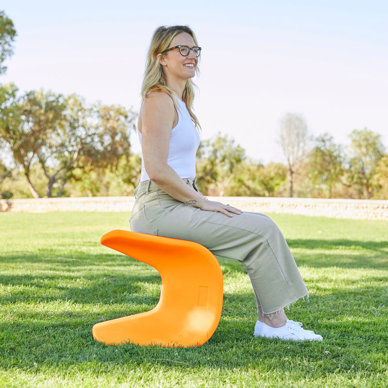 Wave Seat, Active Learning Chair, Flexible Seating, 18in - 19.6in Seat Height