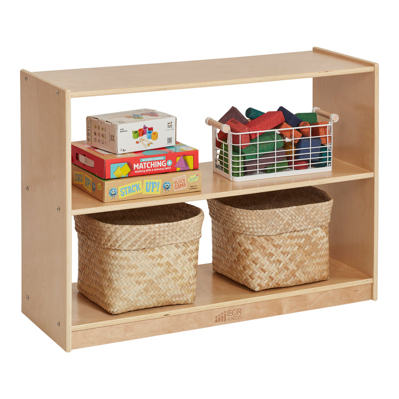 2-Shelf Mobile Island Storage Cabinet, Classroom Furniture
