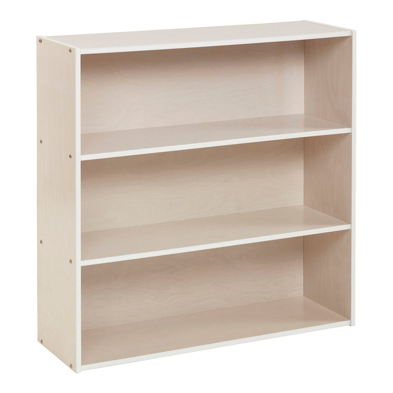 Streamline 2-Shelf Storage Cabinet with Back, 36in High